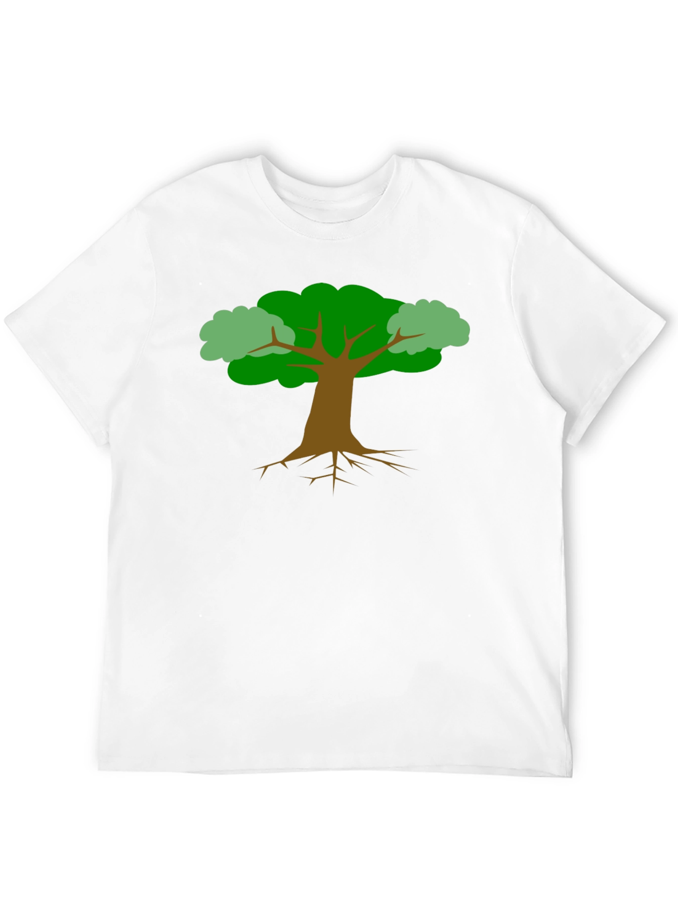 Nature Tree Graphic Tee - Black Unisex Shirt
