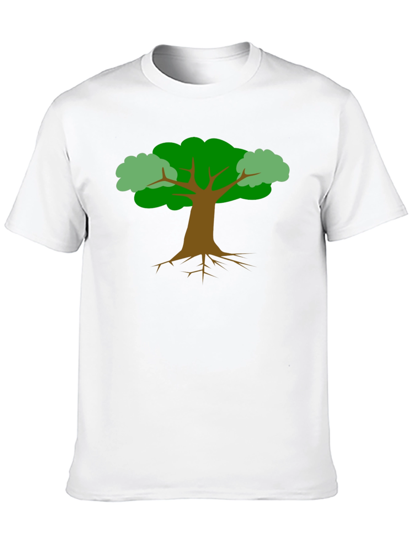 Nature Tree Graphic Tee - Black Unisex Shirt