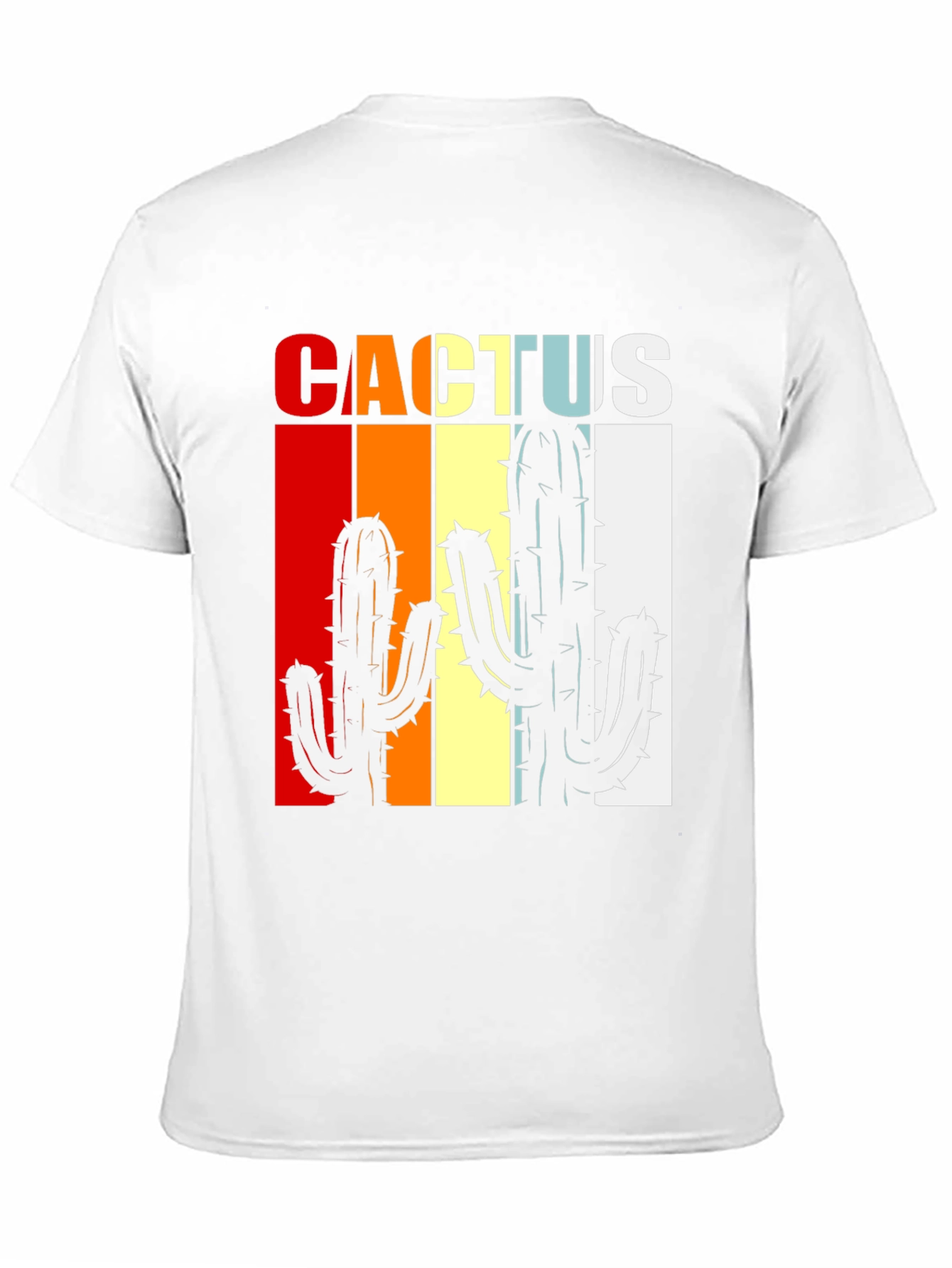 Retro Cactus Graphic Tee - Desert Vibes