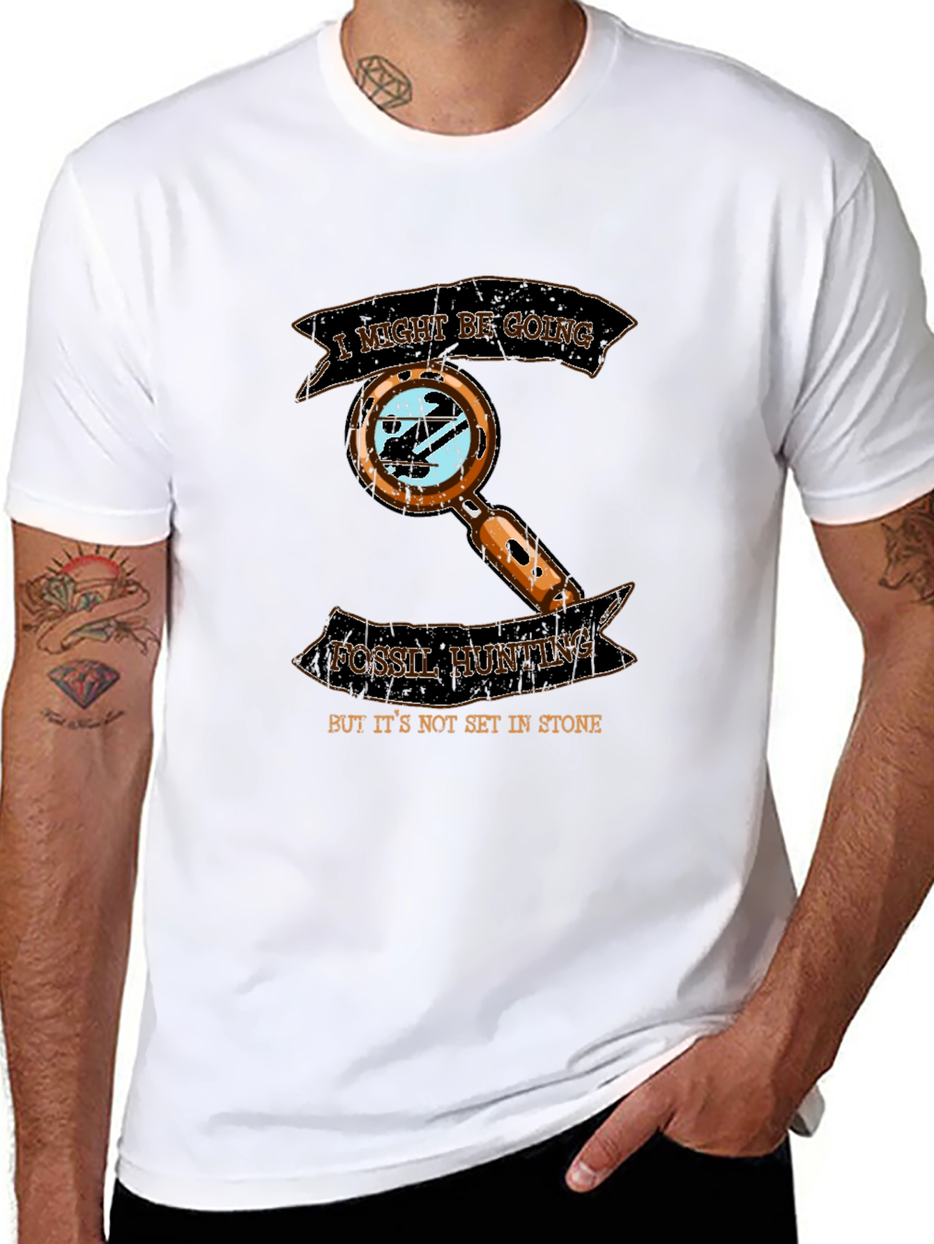 Fossil Hunting T-Shirt: Not Set In Stone