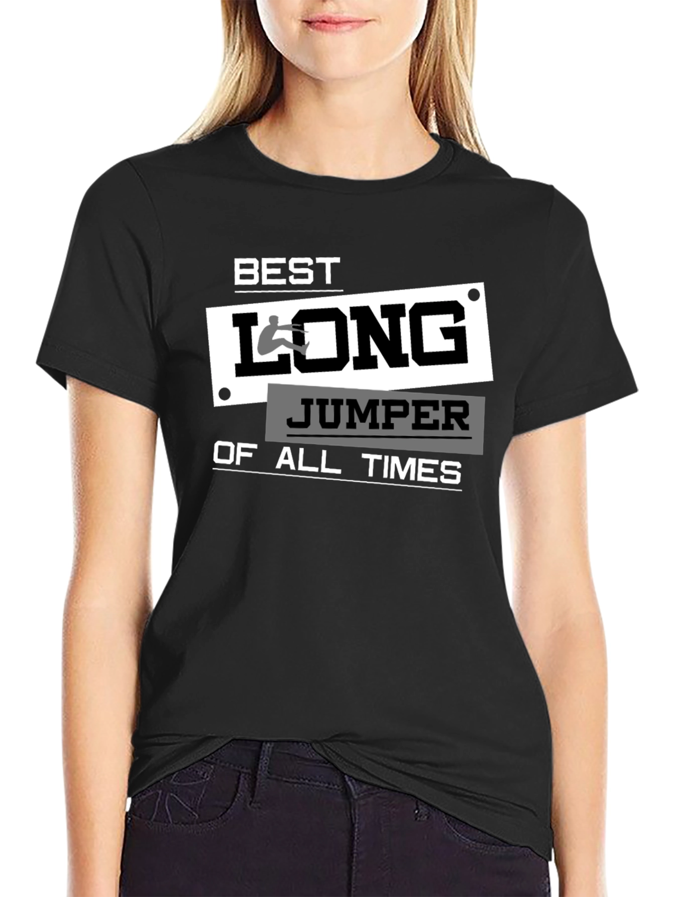Best Long Jumper T-Shirt - Track and Field Tee