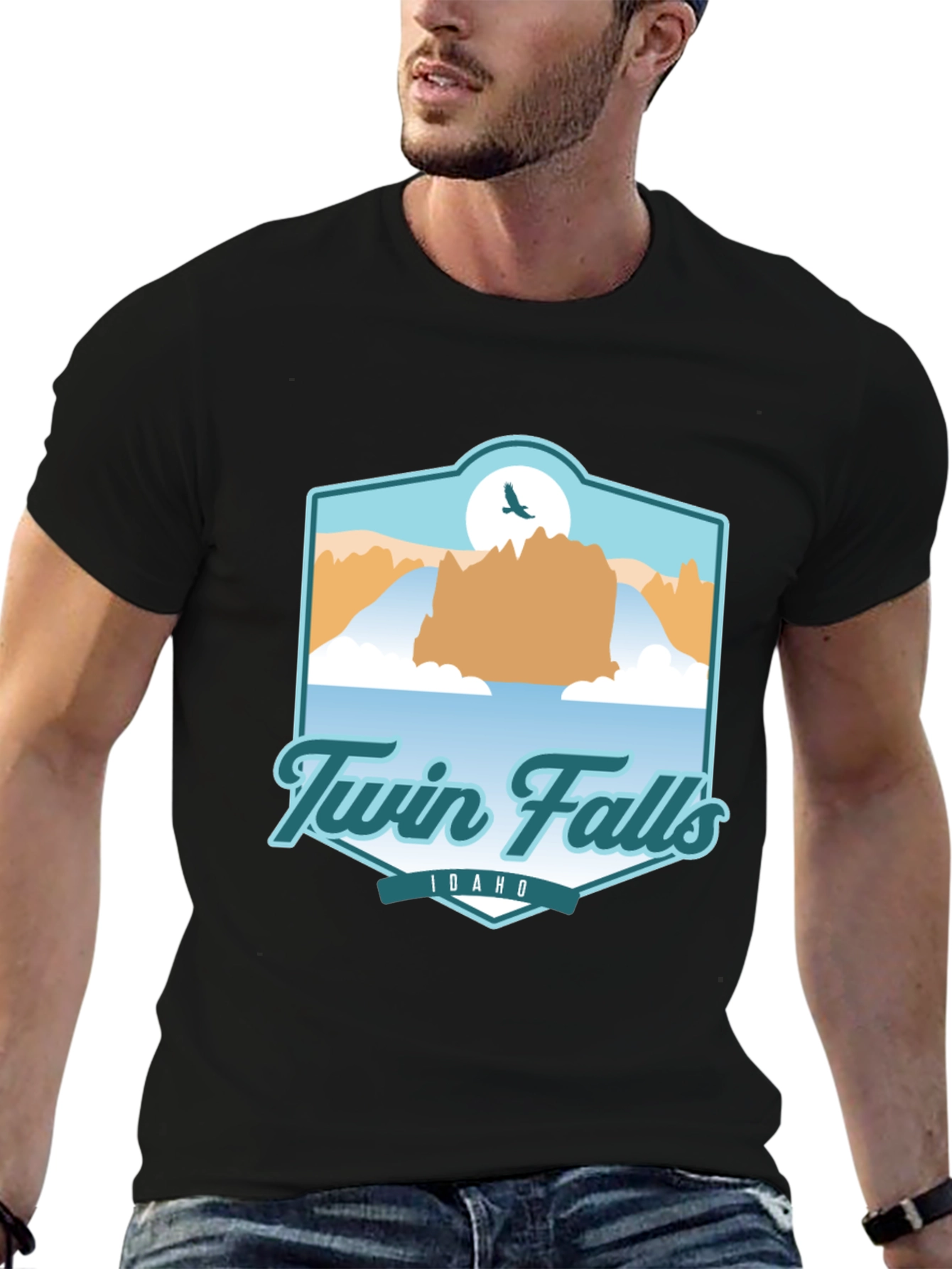 Twin Falls Idaho Graphic T-Shirt