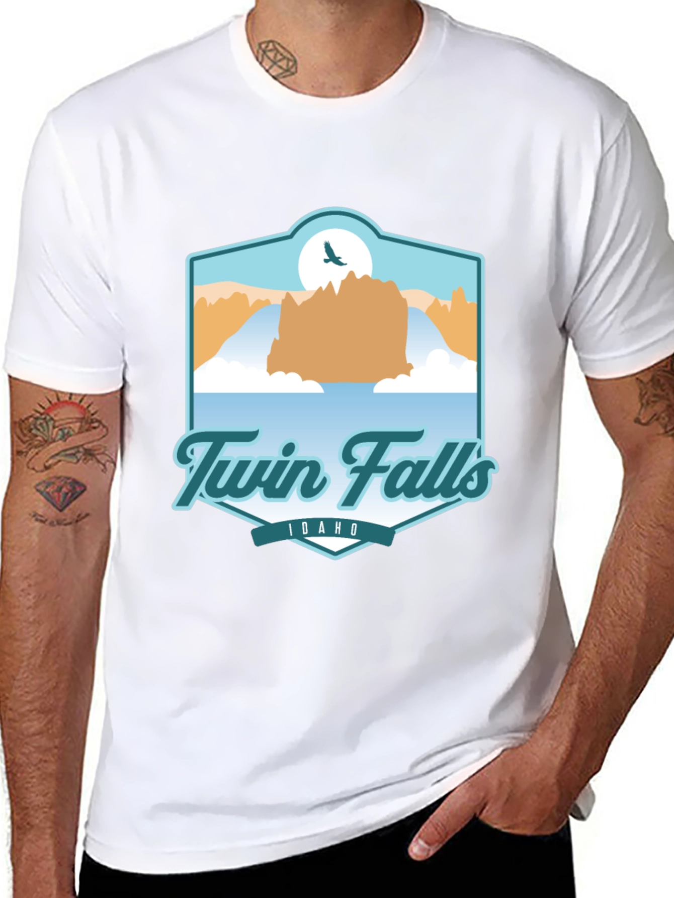 Twin Falls Idaho Graphic T-Shirt