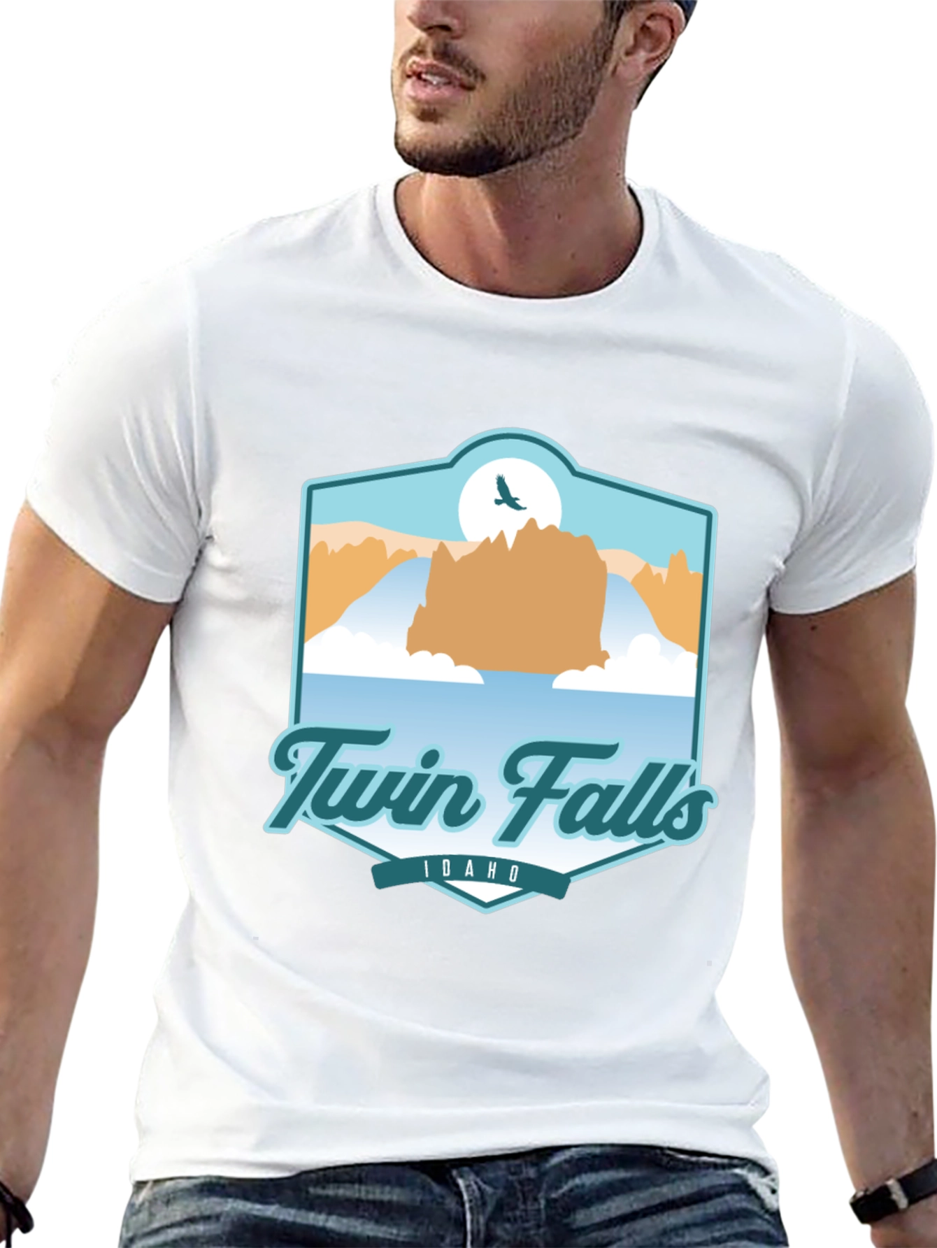 Twin Falls Idaho Graphic T-Shirt