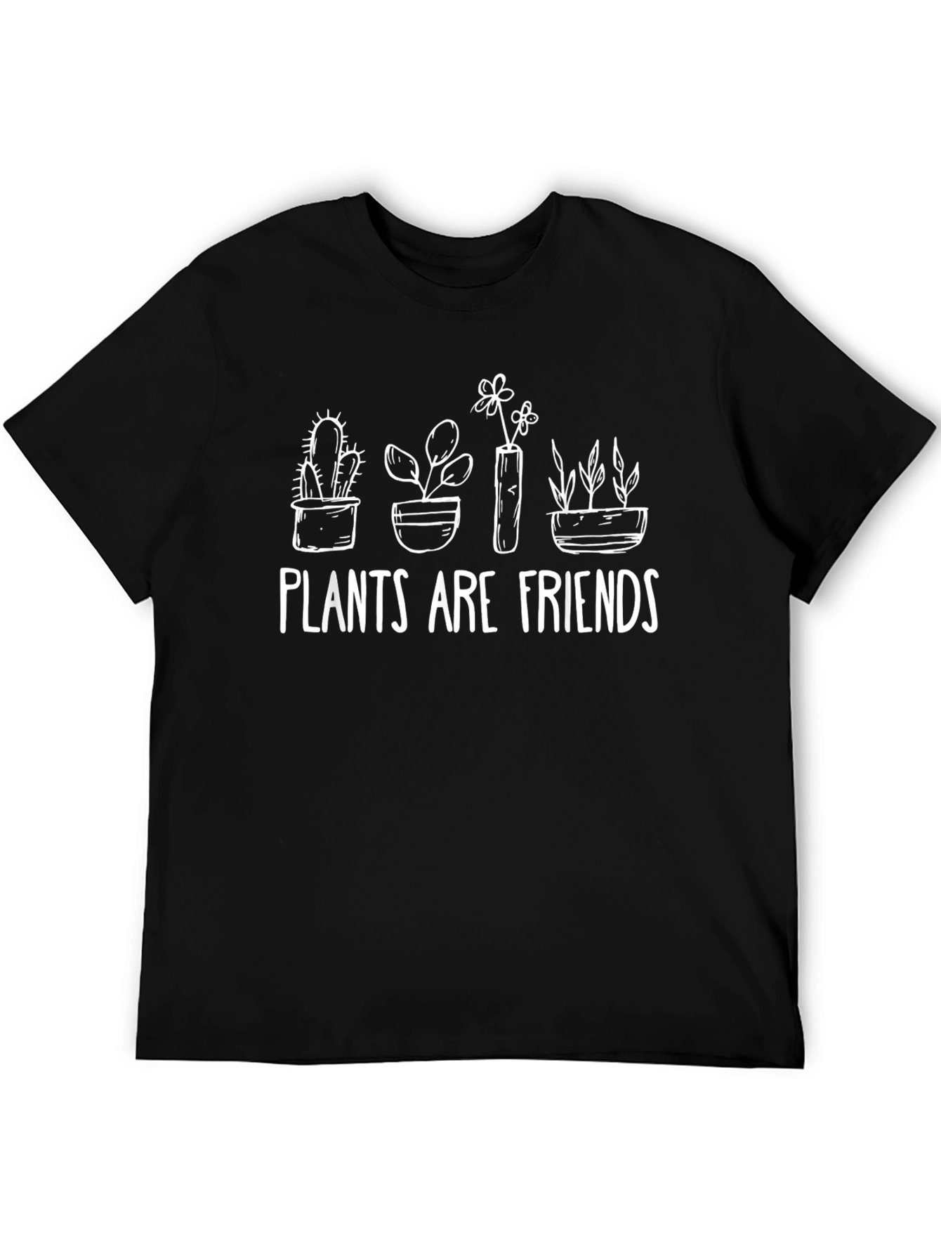 Plants Are Friends Graphic T-Shirt