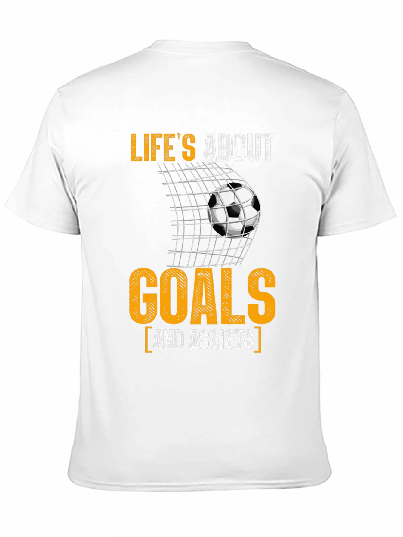 Lifes About Goals & Assists T-Shirt Soccer Sport