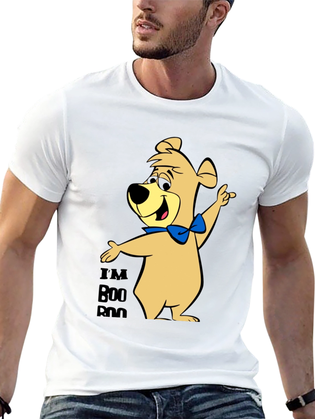 Boo Boo Bear T-Shirt - Cartoon Character Tee