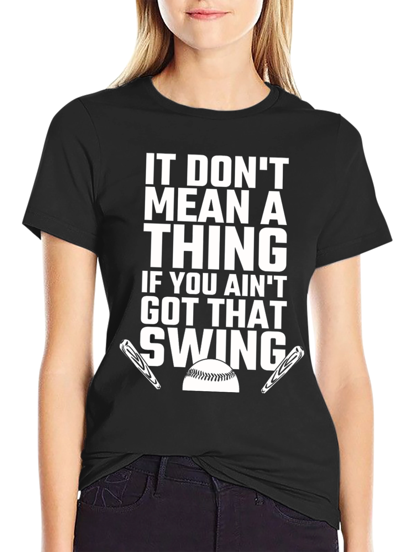 Baseball Swing Graphic T-Shirt