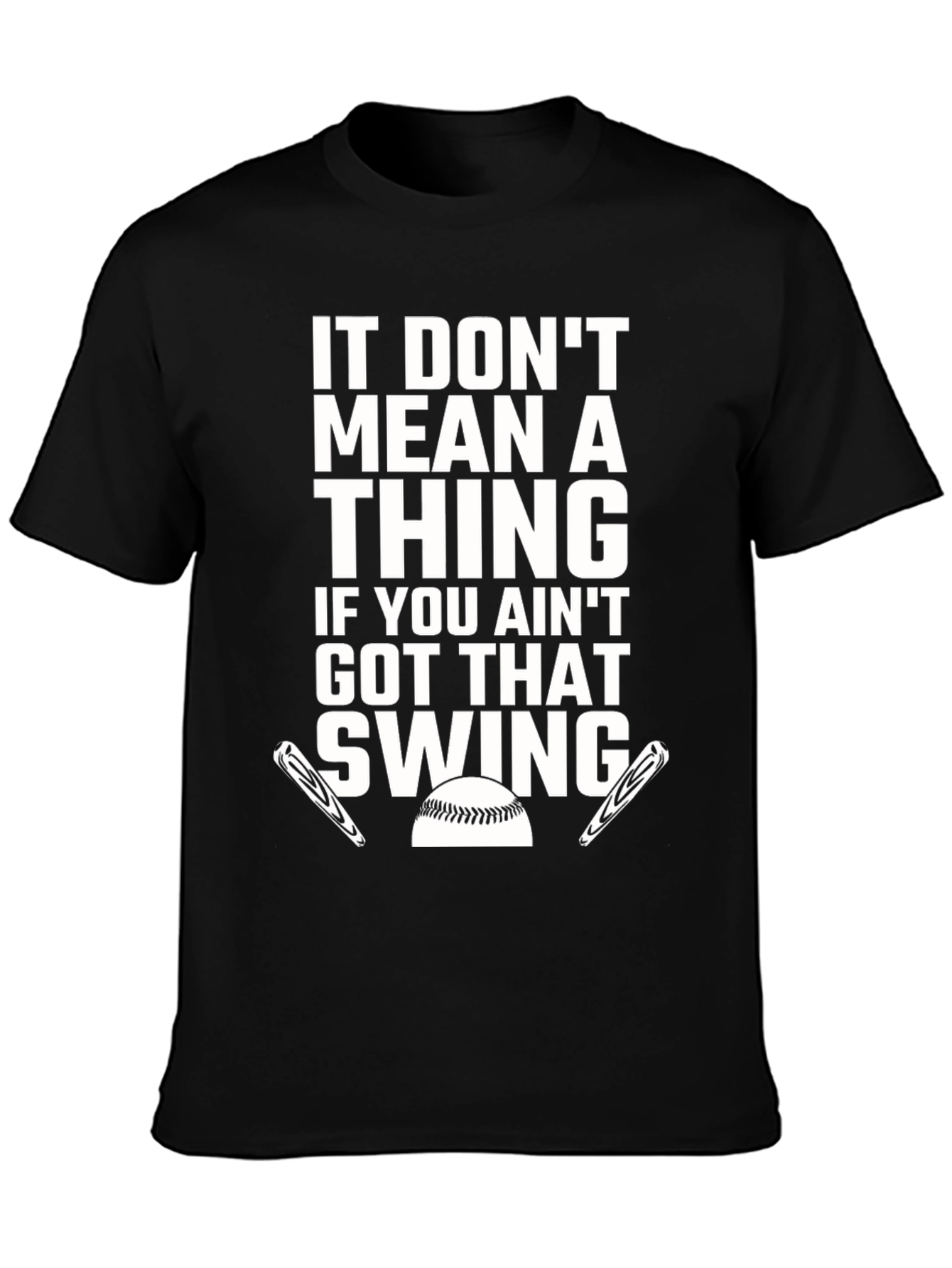 Baseball Swing Graphic T-Shirt