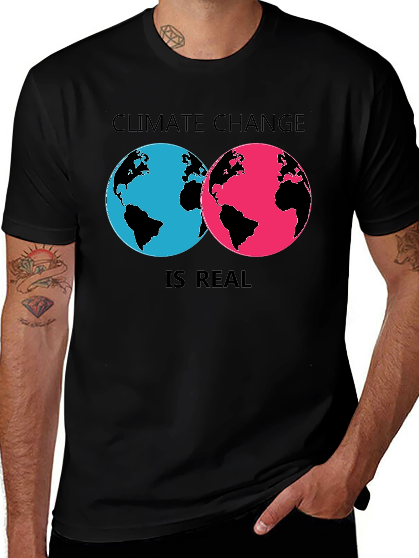 Climate Change Is Real Graphic Tee