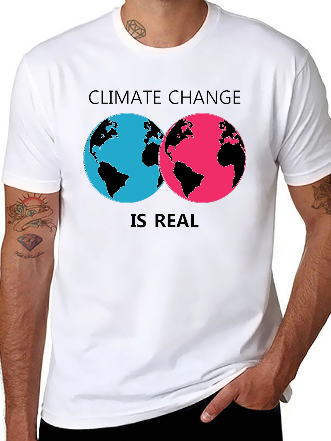 Climate Change Is Real Graphic Tee