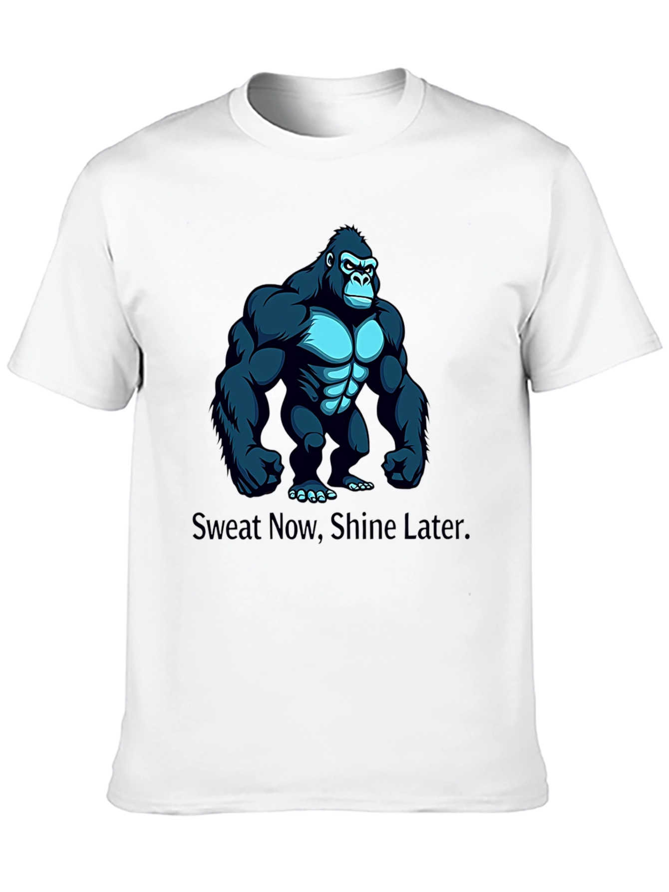 Sweat Now Shine Later Gorilla Graphic Tee