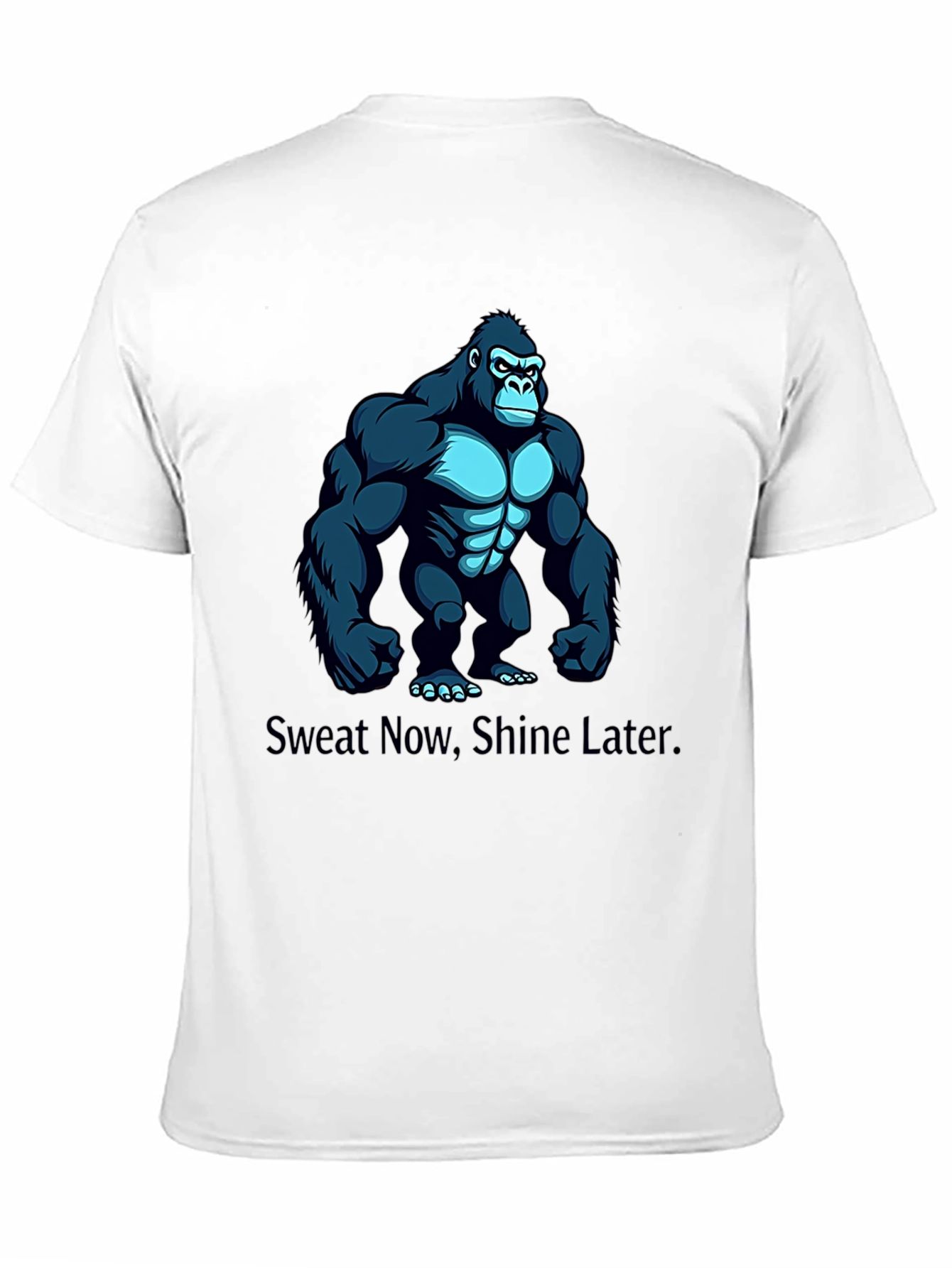 Sweat Now Shine Later Gorilla Graphic Tee