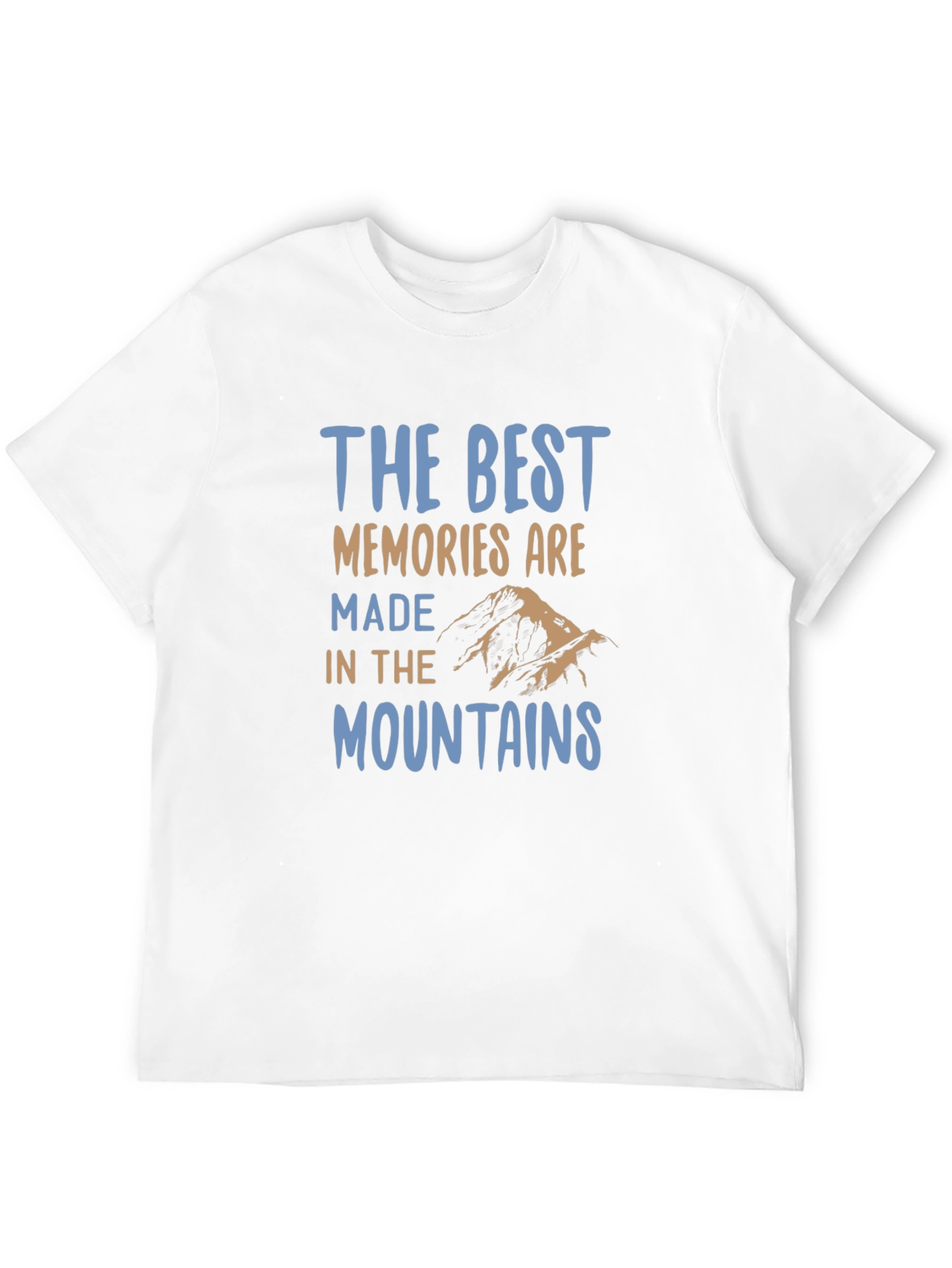 The Best Memories T-Shirt Mountains Nature Black