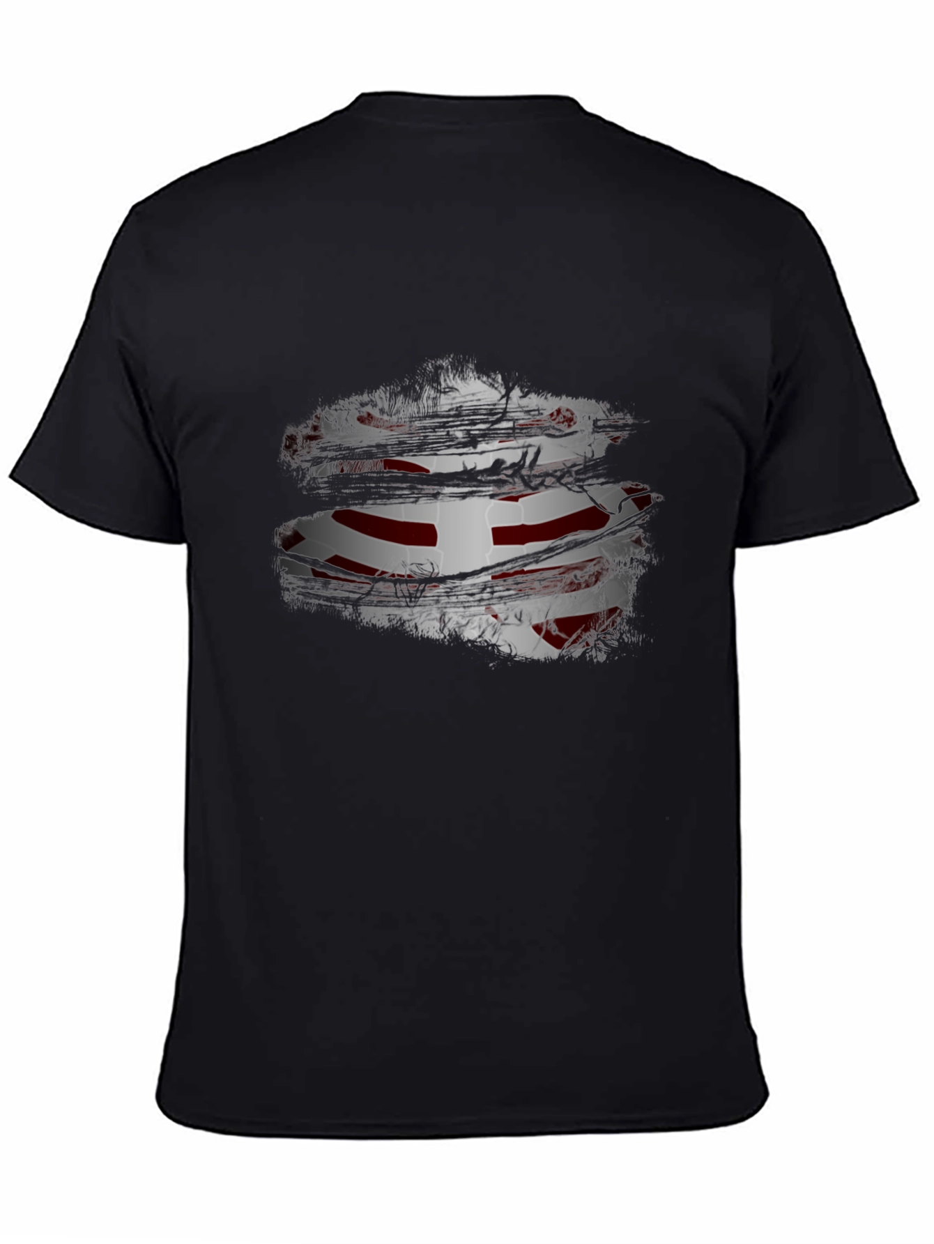 Ripped England Flag T-Shirt