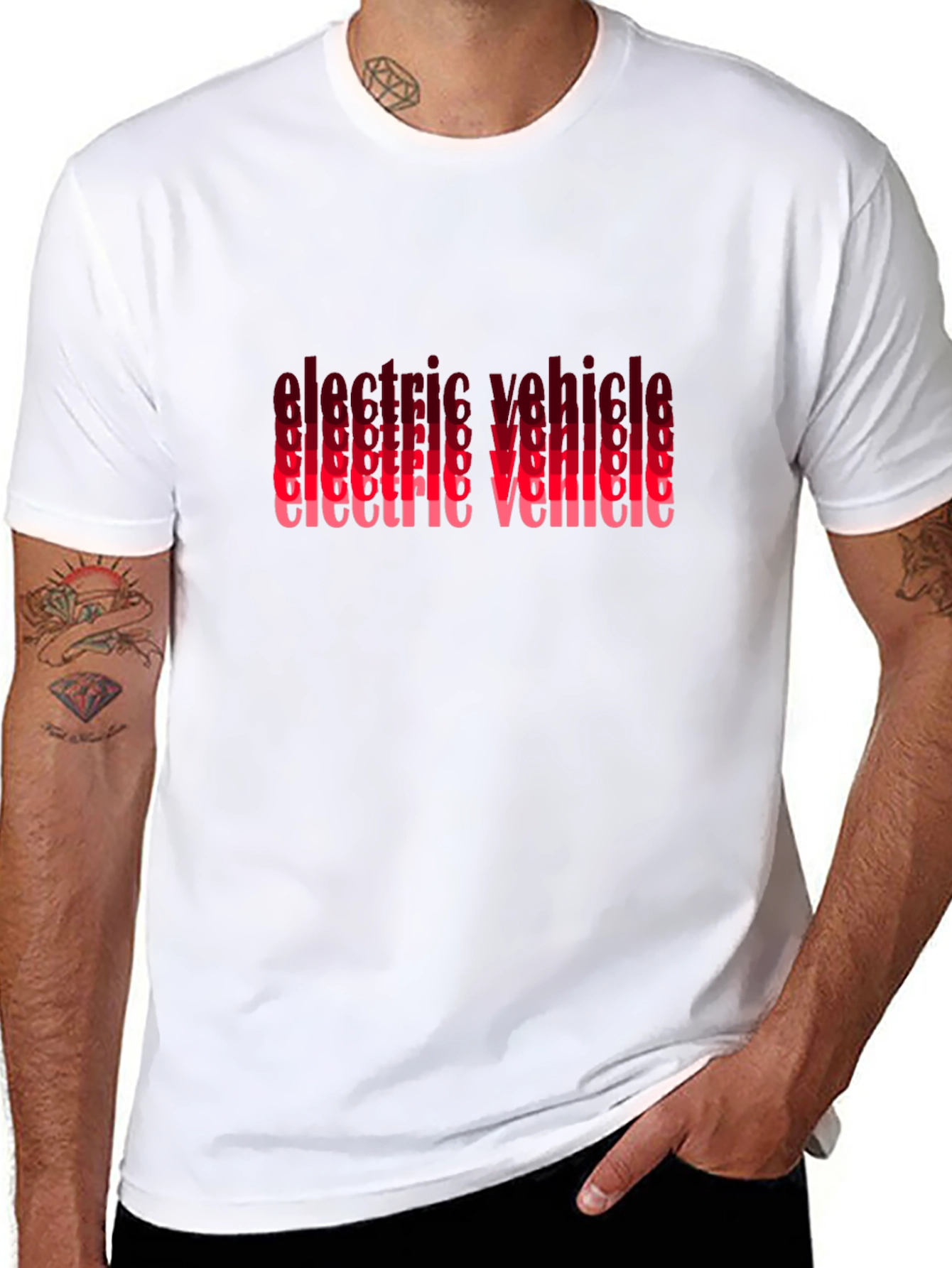 Electric Vehicle Graphic T-Shirt
