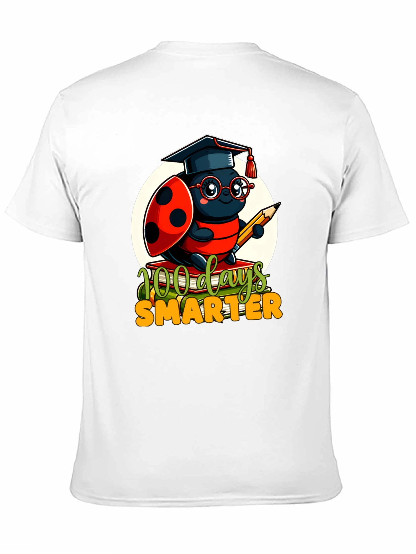 100 Days Smarter Ladybug T-Shirt