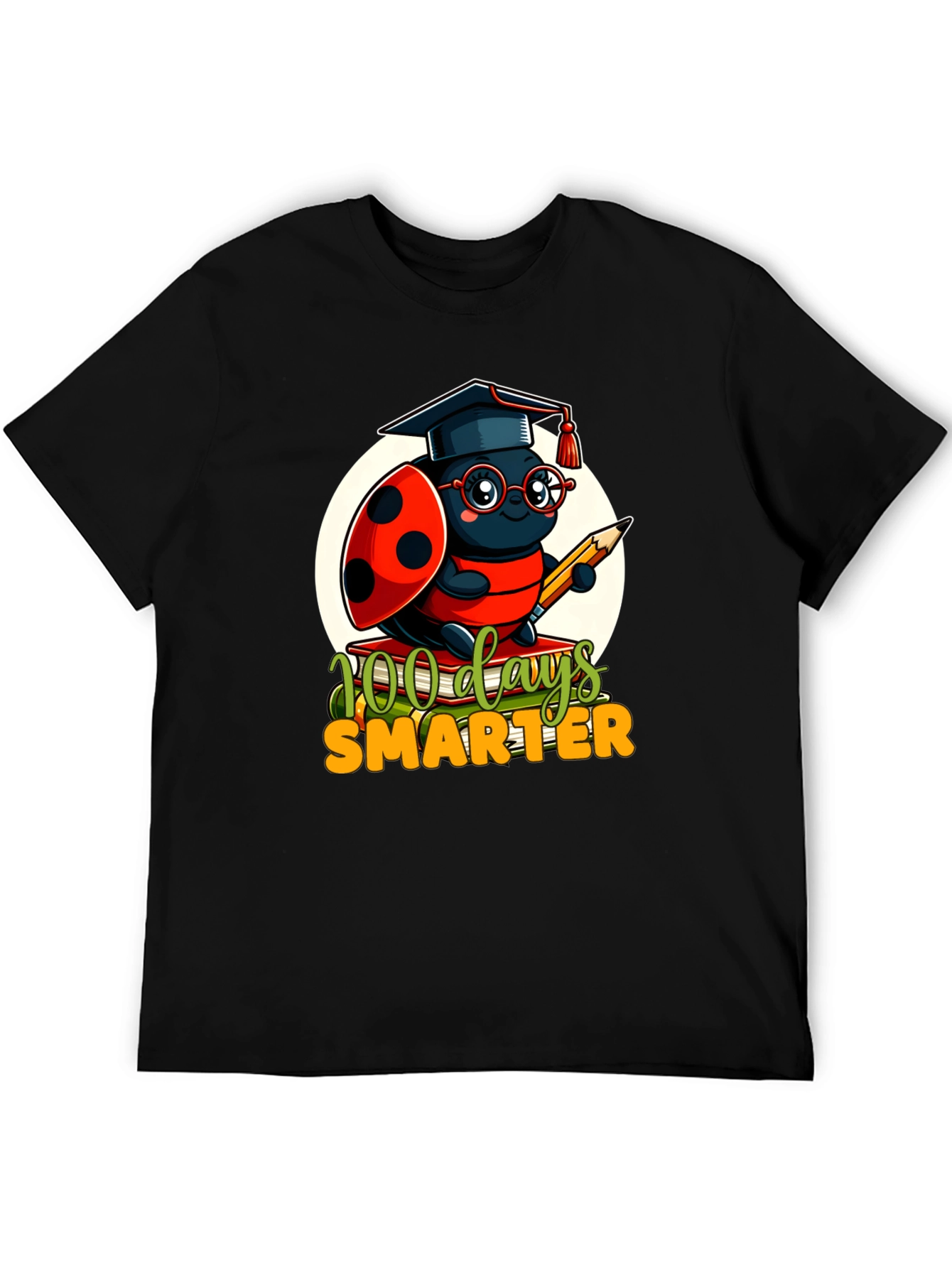 100 Days Smarter Ladybug T-Shirt