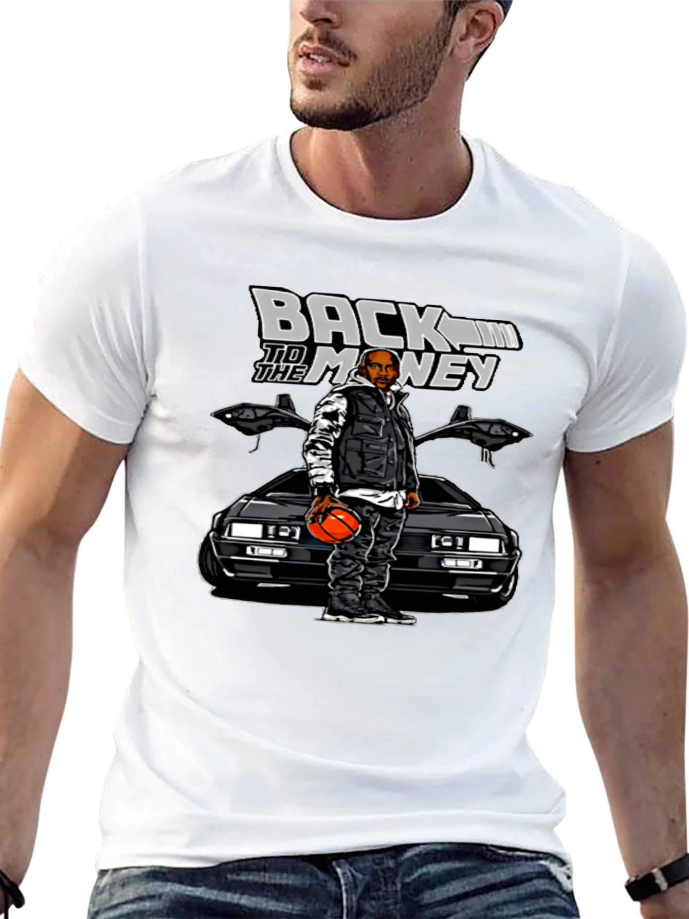 Back to the Money Graphic T-Shirt