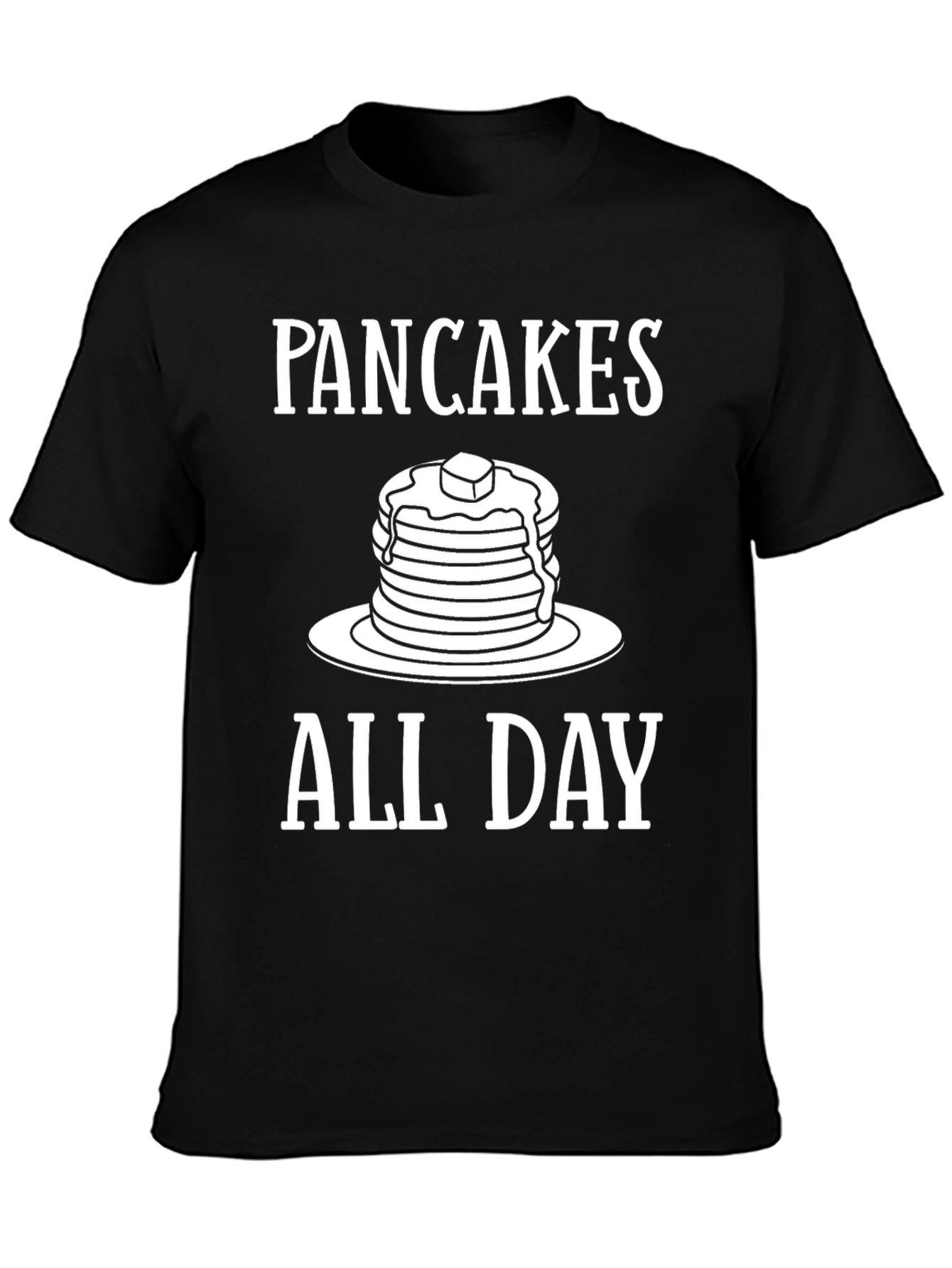 Pancakes All Day Graphic Tee