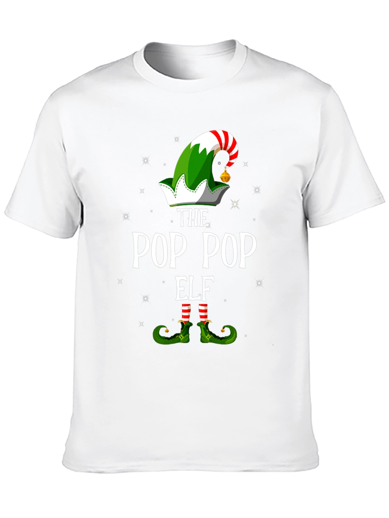 Pop Pop Elf Christmas T-Shirt