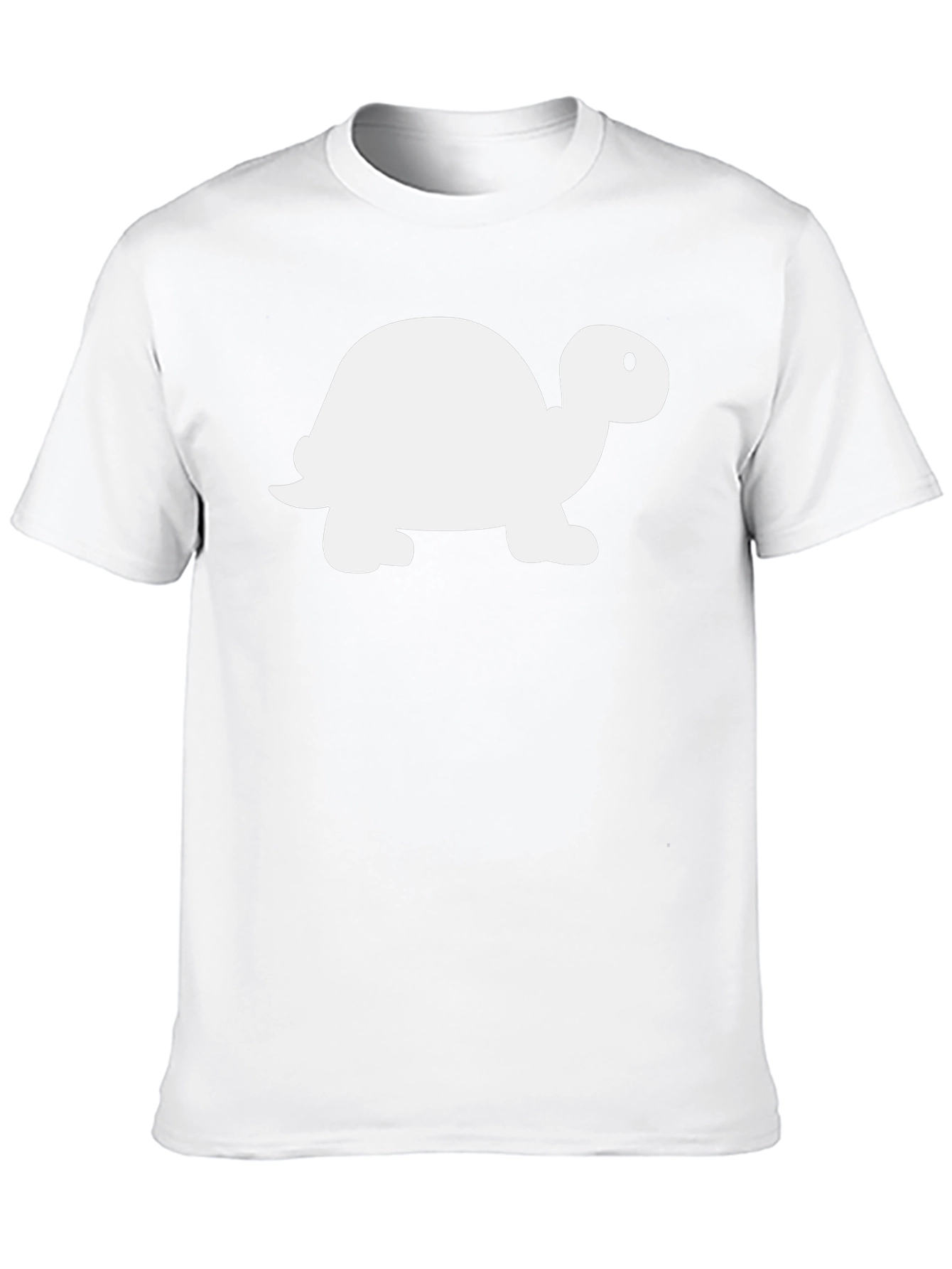 Turtle Graphic Tee - Black Cotton Comfort