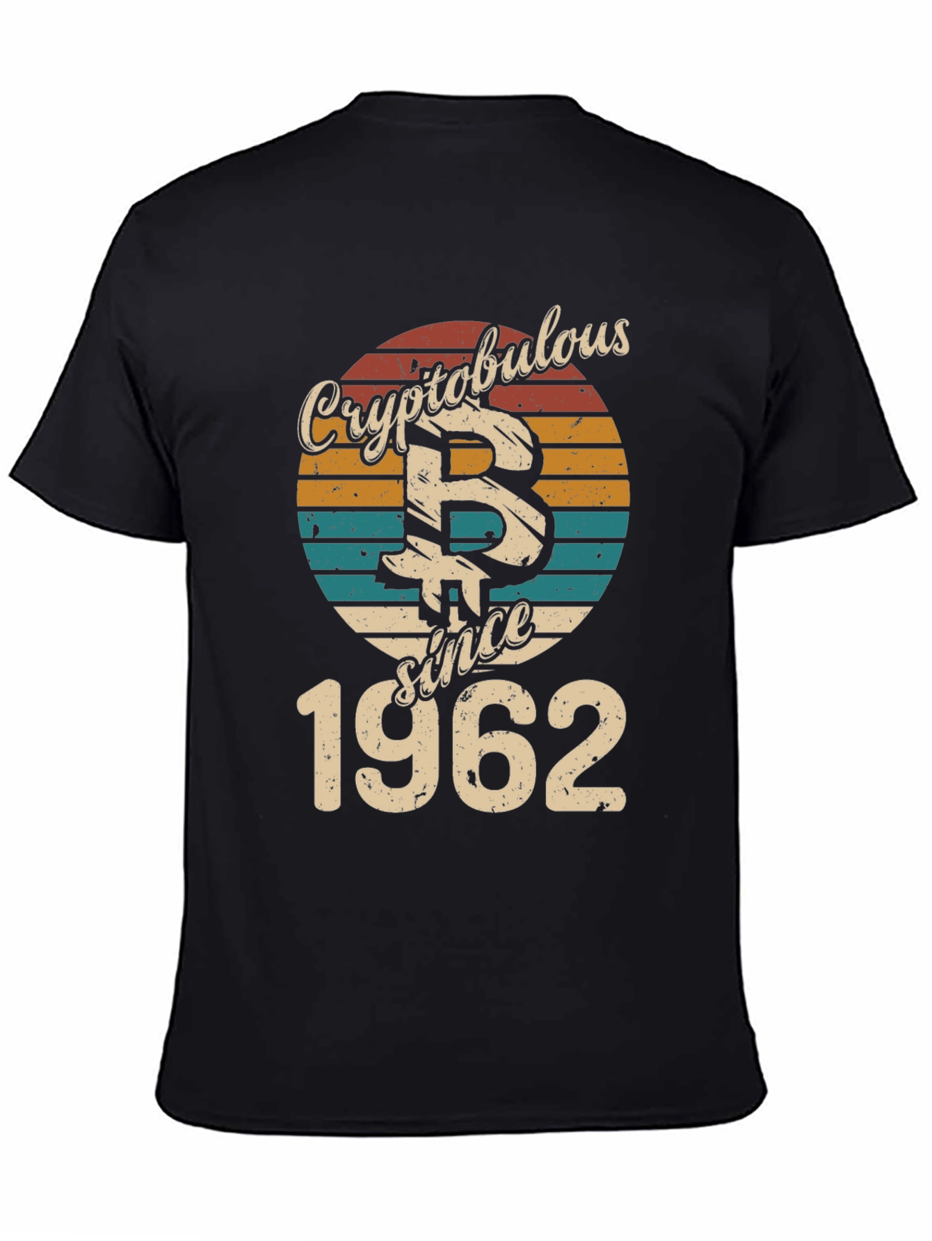 Cryptobulous Since 1962 Bitcoin T-Shirt