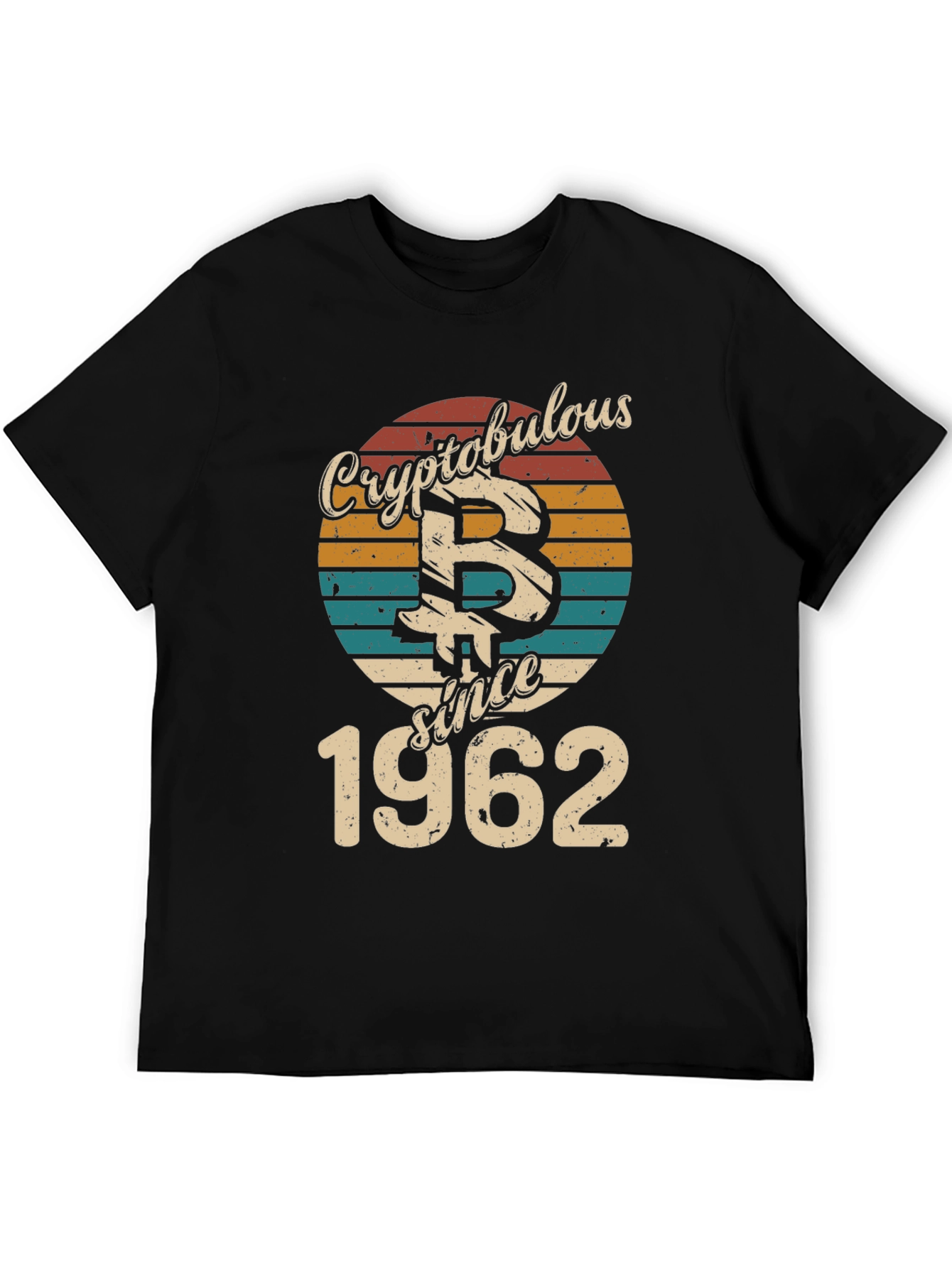 Cryptobulous Since 1962 Bitcoin T-Shirt