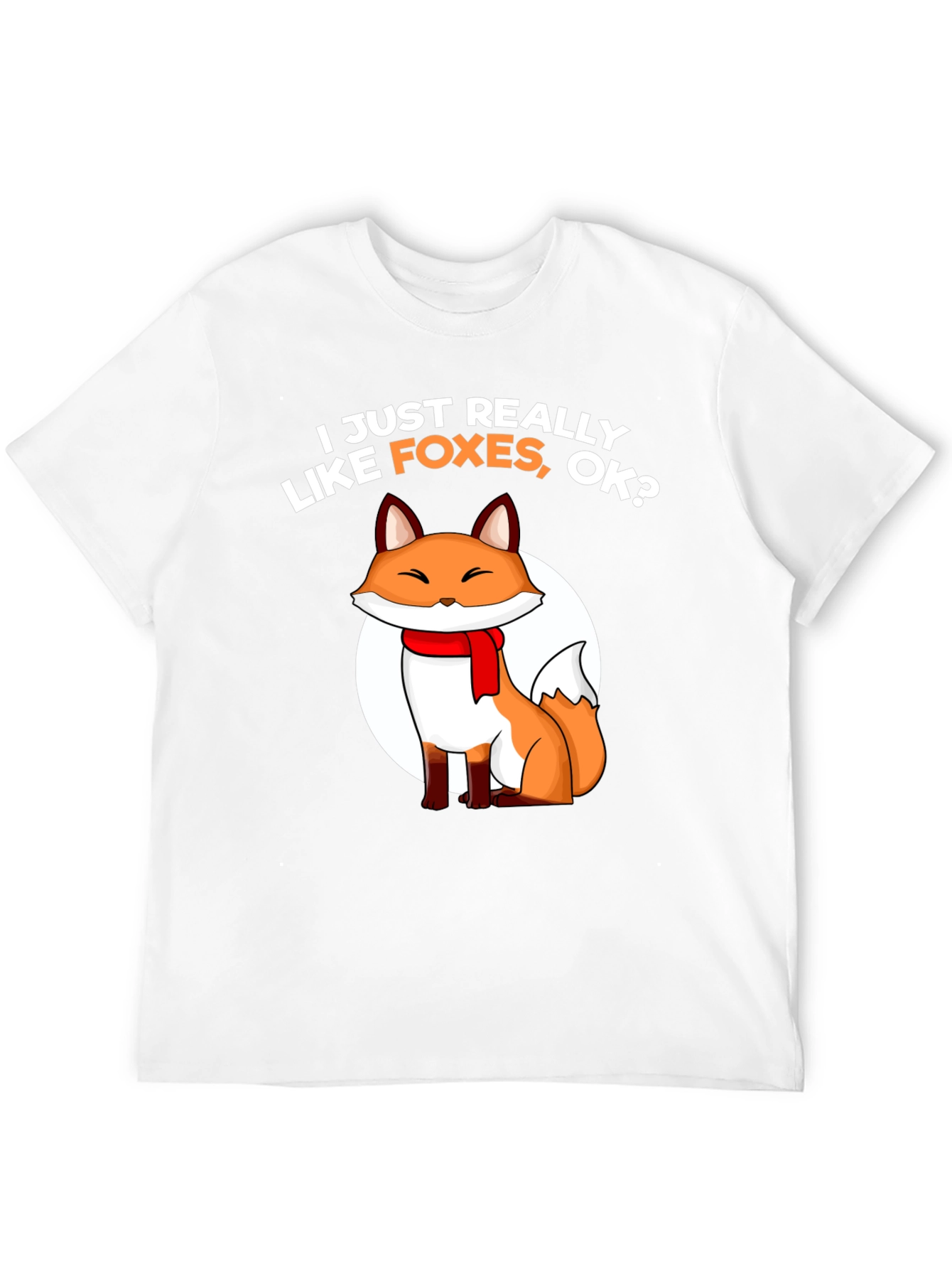 I Like Foxes T-Shirt Cute Animal Tee