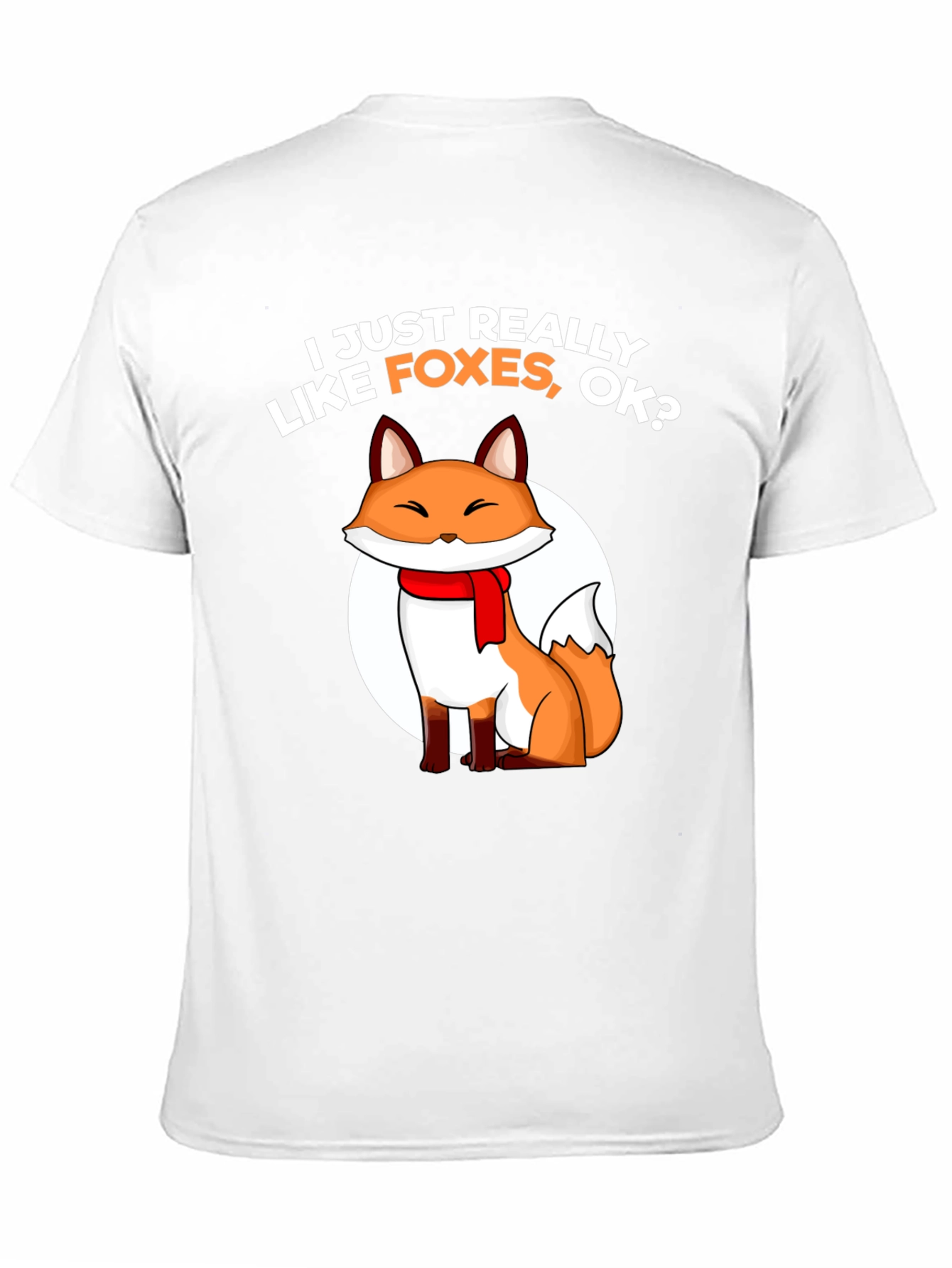 I Like Foxes T-Shirt Cute Animal Tee