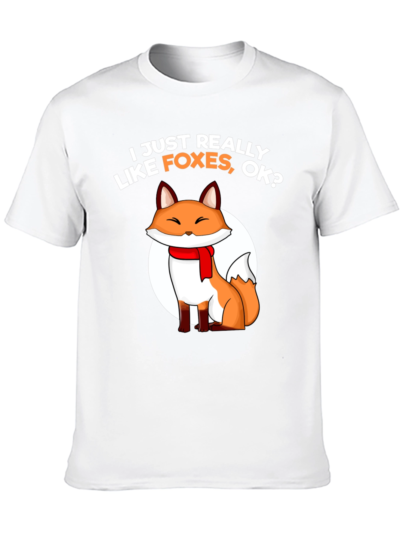 I Like Foxes T-Shirt Cute Animal Tee