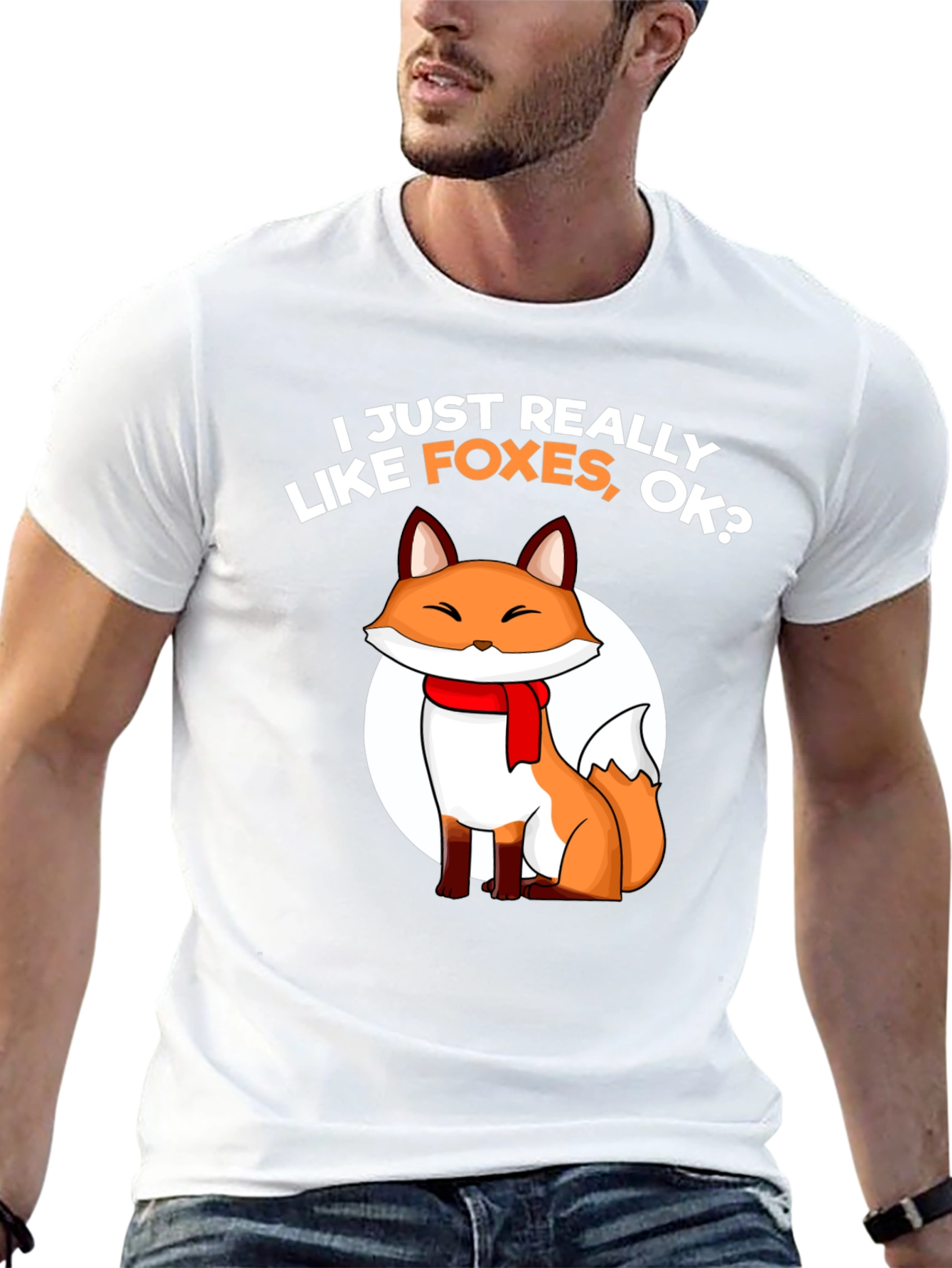 I Like Foxes T-Shirt Cute Animal Tee