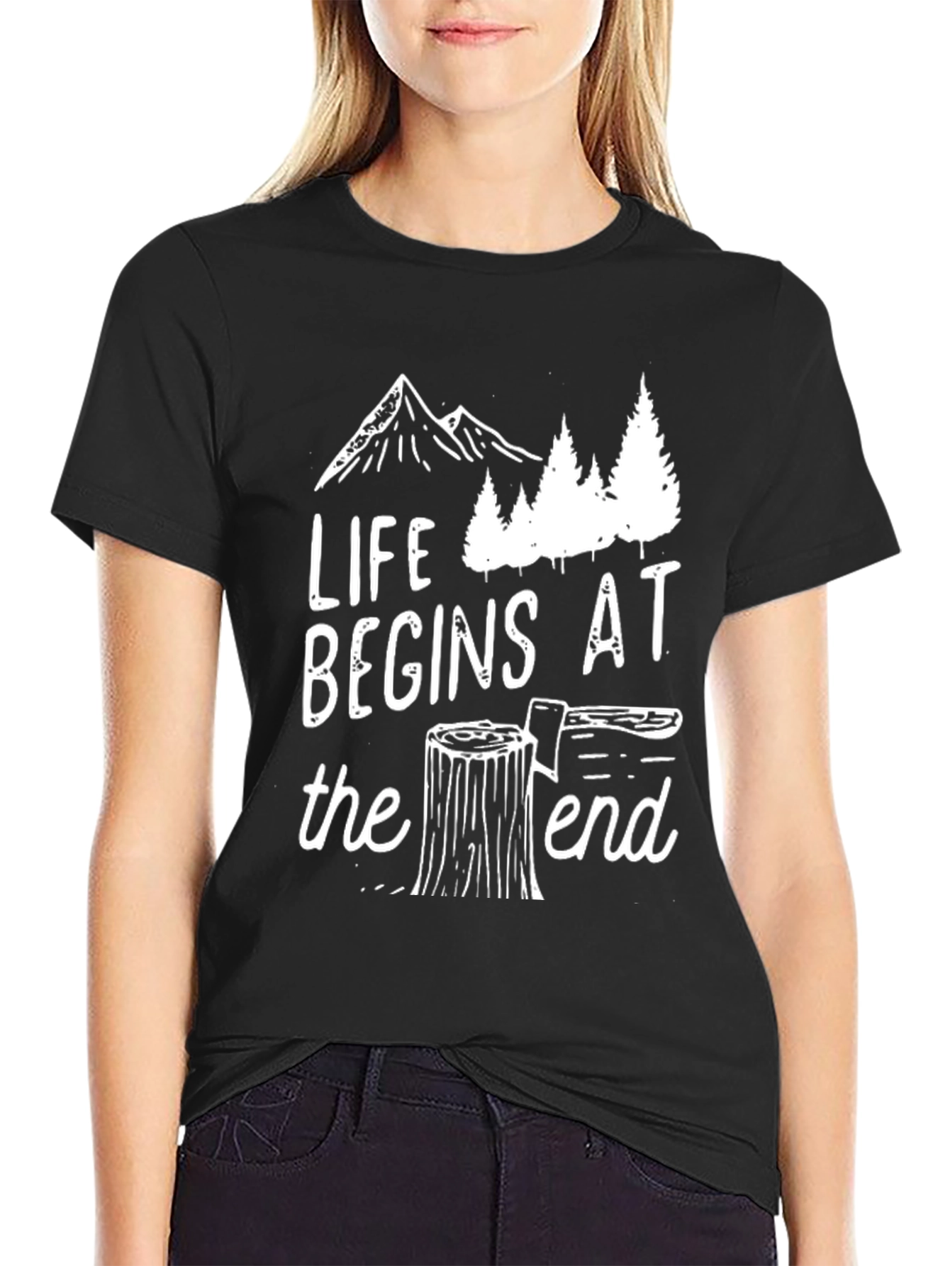 Life Begins at the End Tee - Adventure Shirt