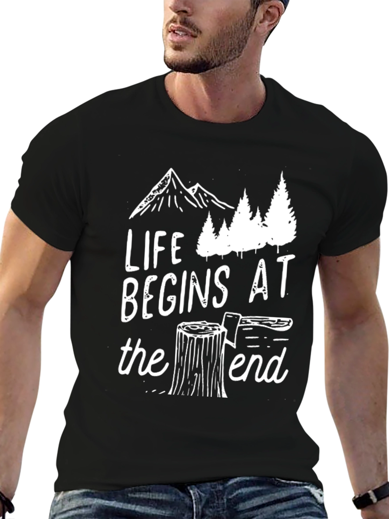 Life Begins at the End Tee - Adventure Shirt