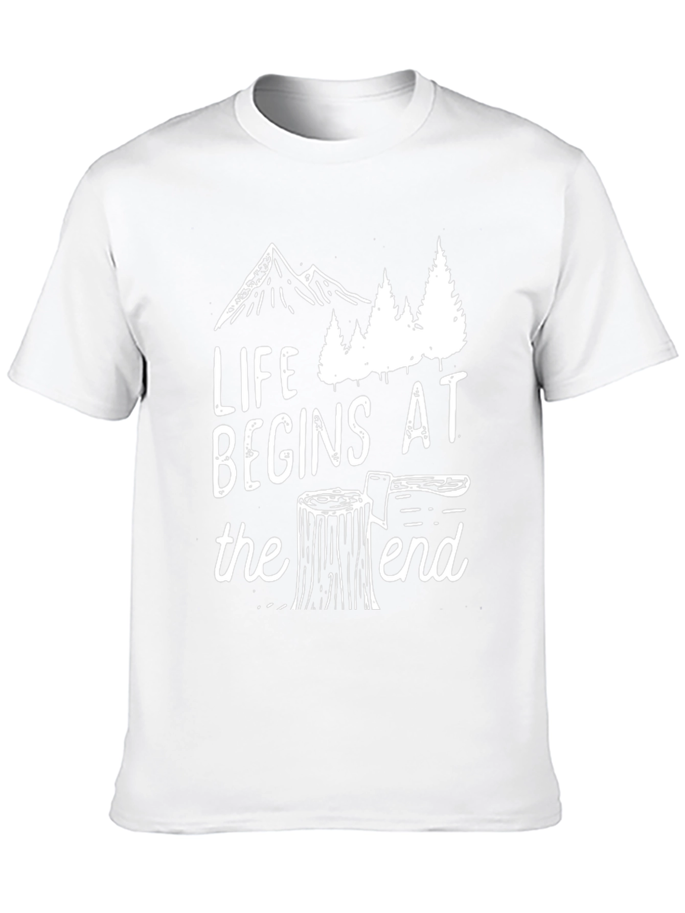 Life Begins at the End Tee - Adventure Shirt