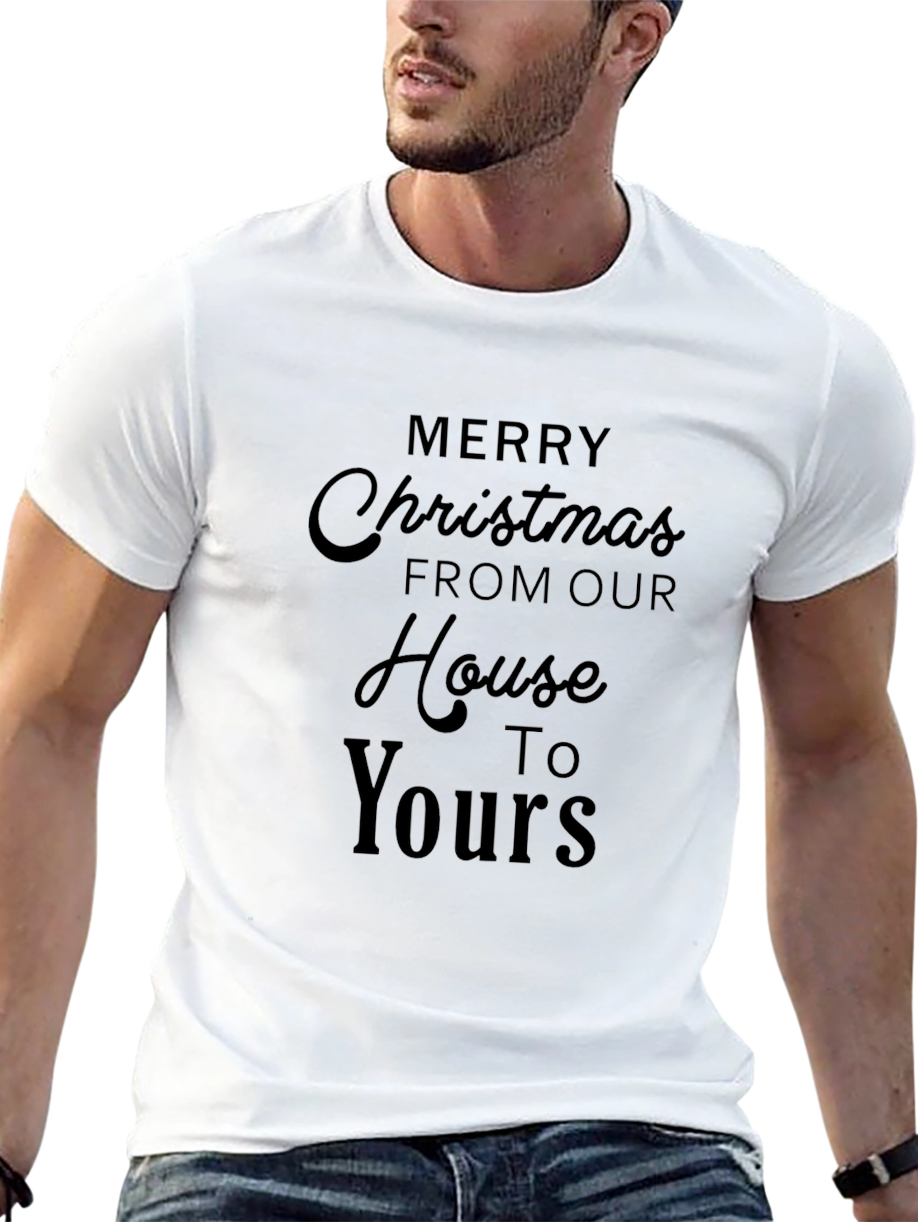 Merry Christmas T-Shirt - House to Yours