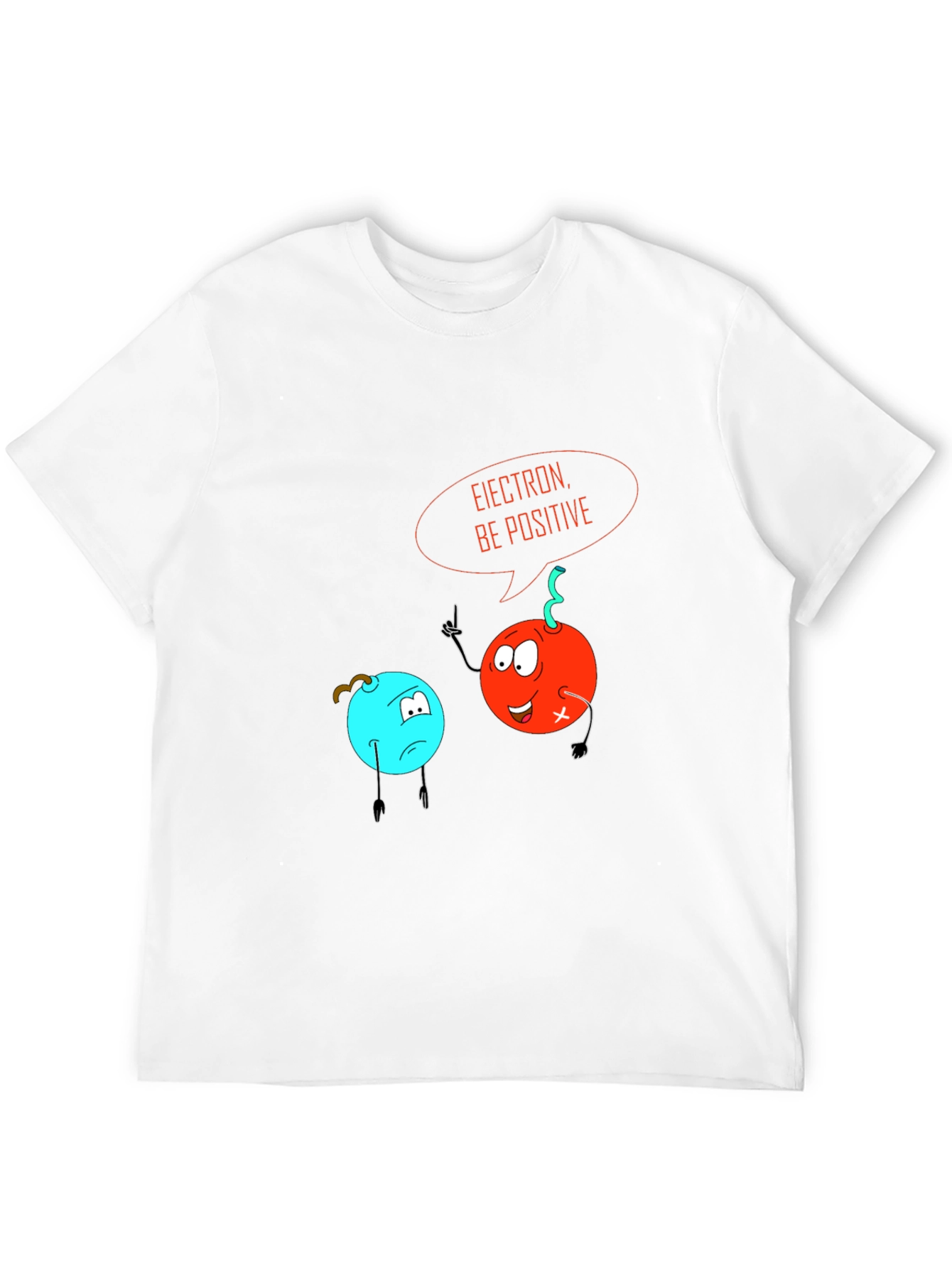 Electron Be Positive Graphic T-Shirt