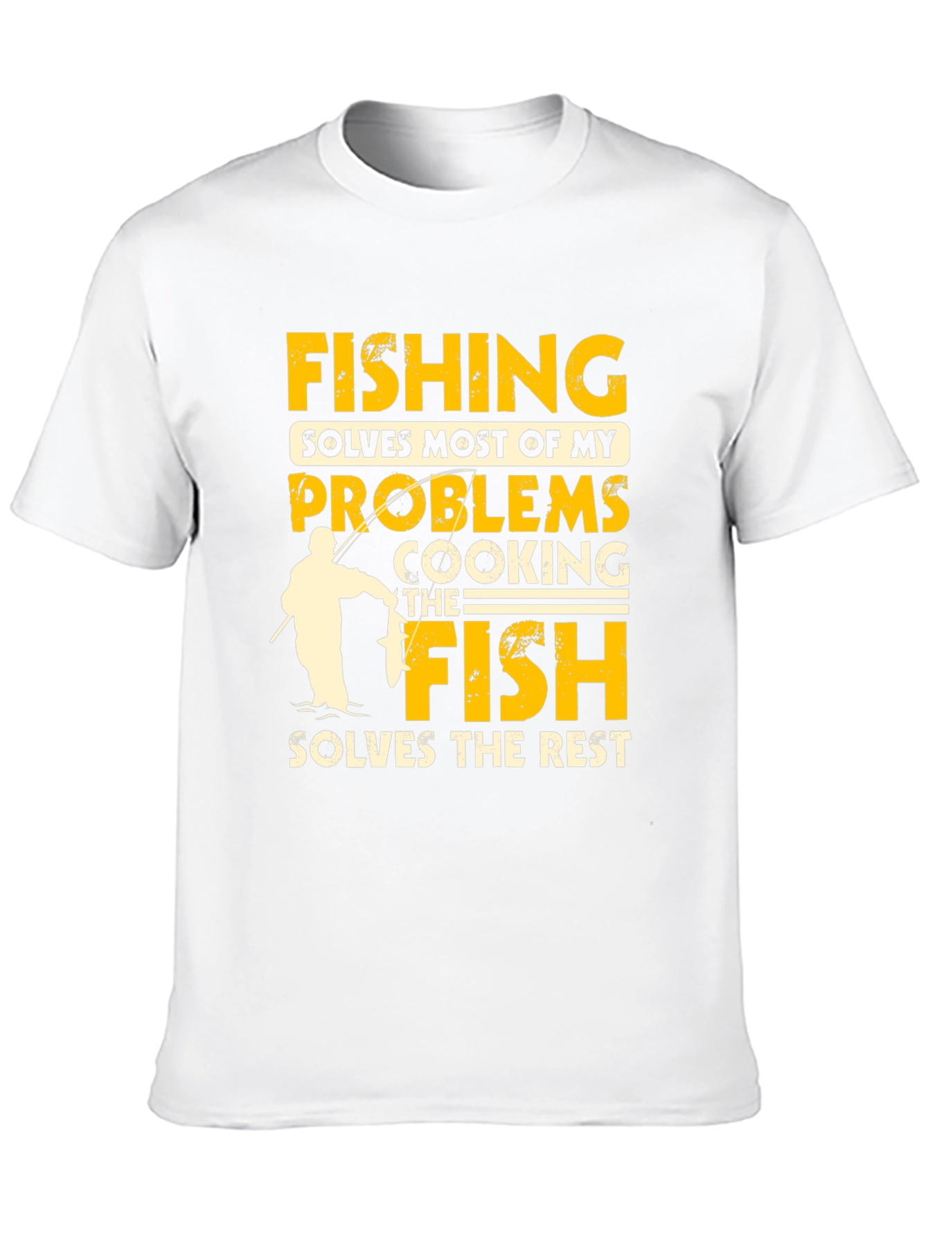 Fishing Solves Problems T-Shirt
