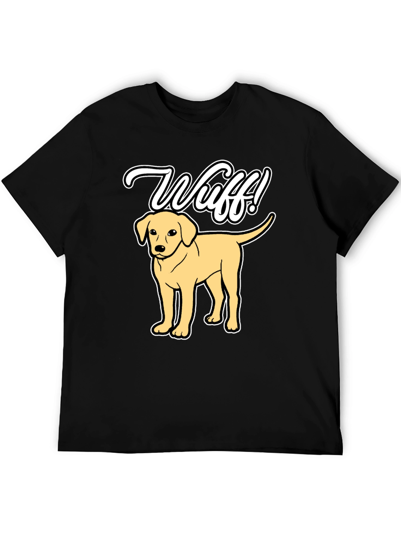Wuff! Dog T-Shirt Cute Pup Tee