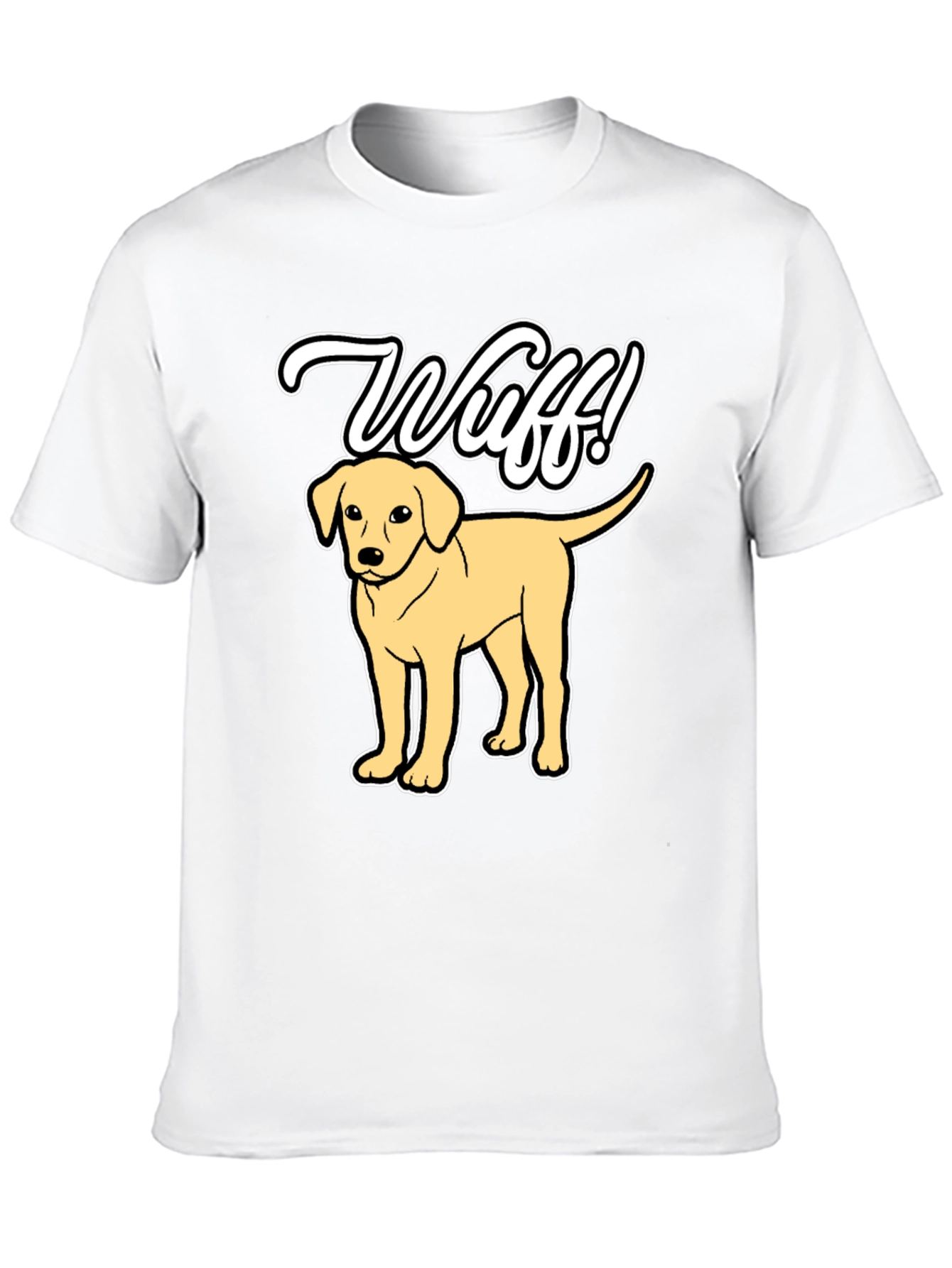 Wuff! Dog T-Shirt Cute Pup Tee