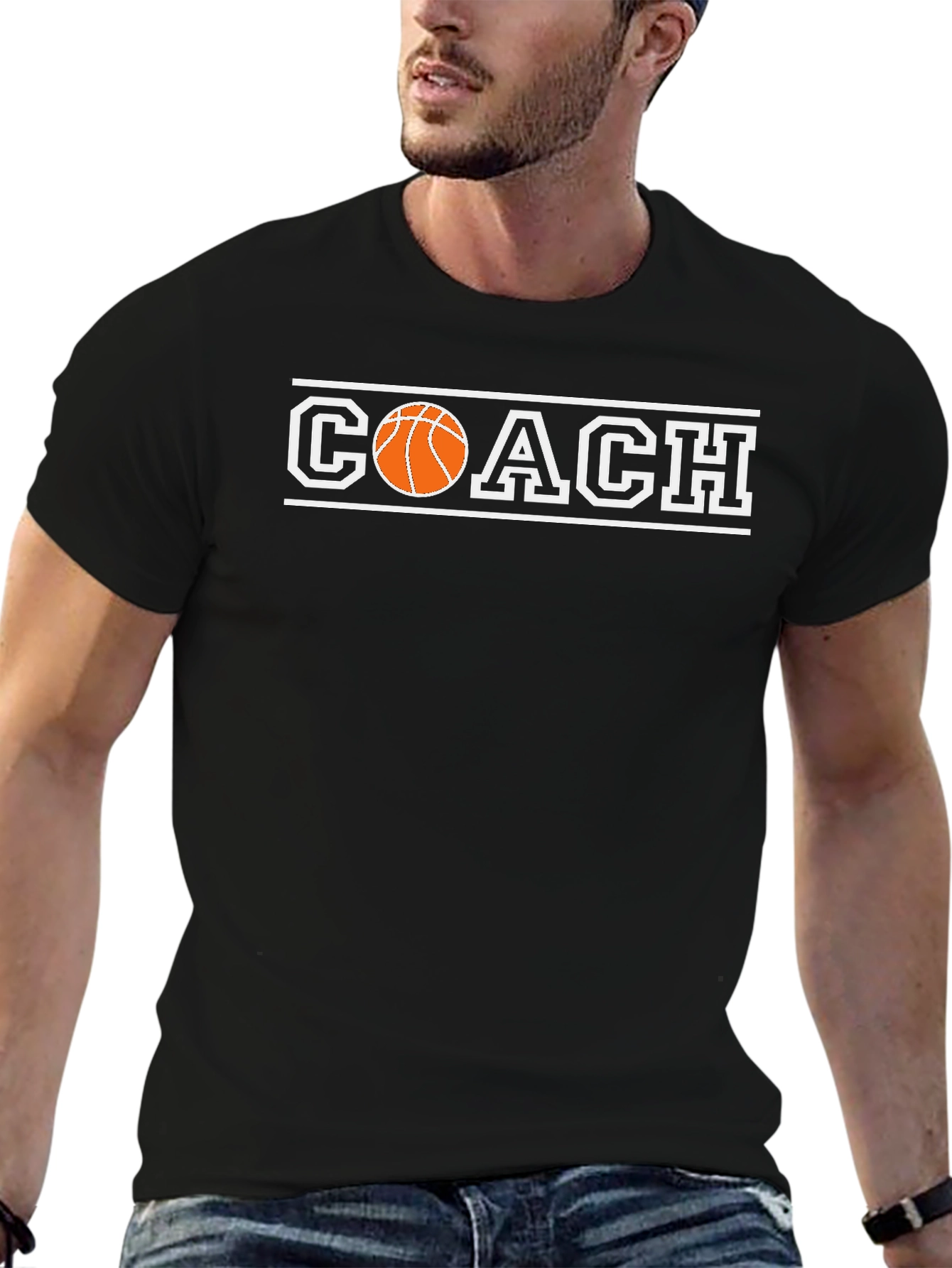 Basketball Coach T-Shirt - Sports Fan Apparel