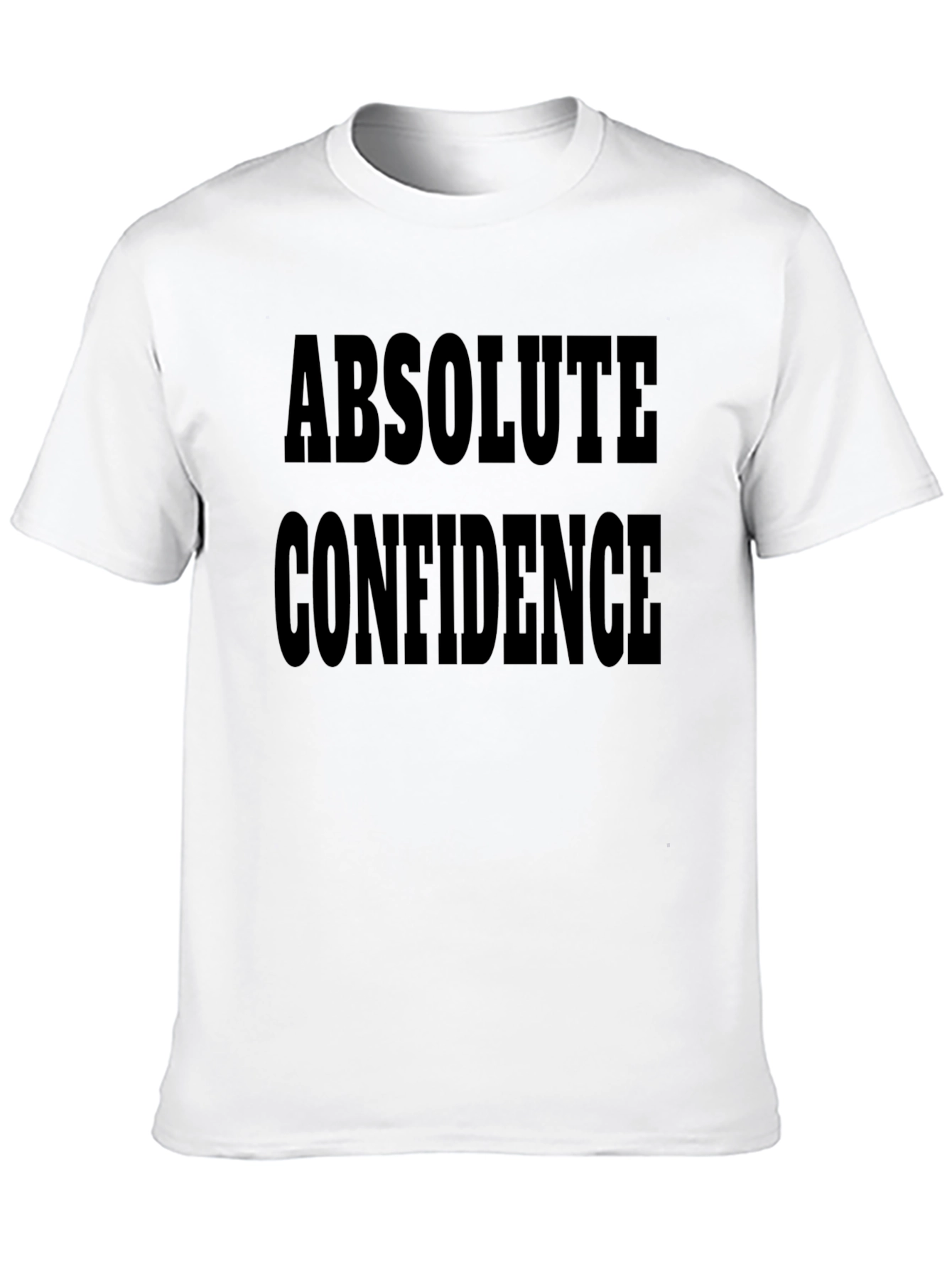 Absolute Confidence Graphic Tee - Black