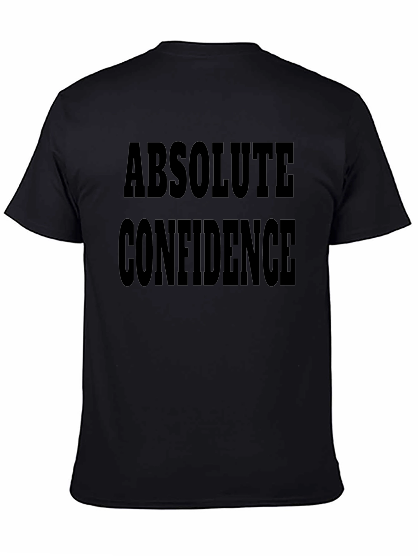 Absolute Confidence Graphic Tee - Black