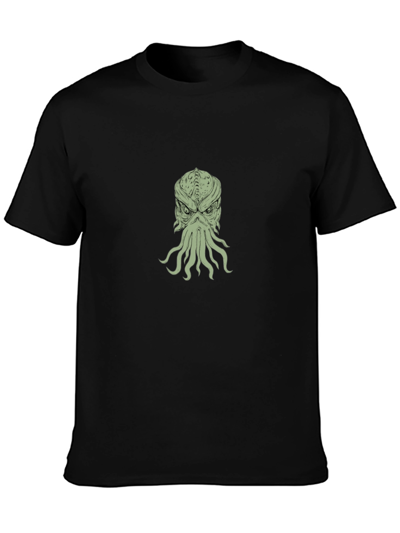 Cthulhu T-Shirt: Mens Black Graphic Tee