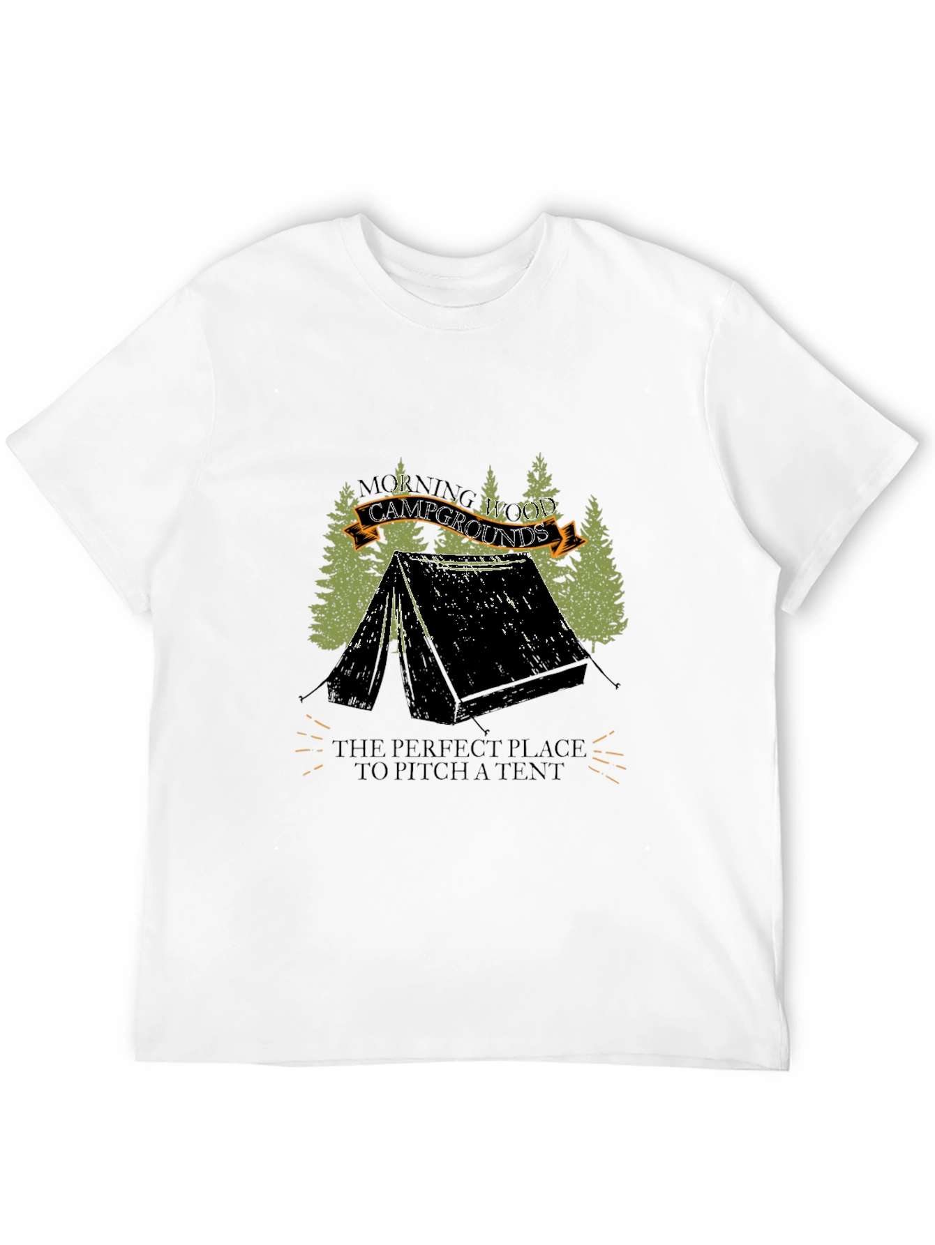 Camping Tent Graphic Tee