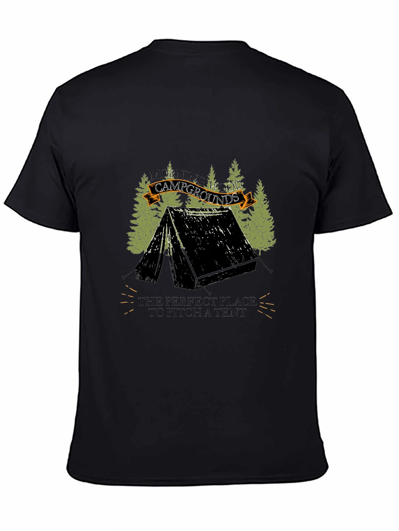 Camping Tent Graphic Tee
