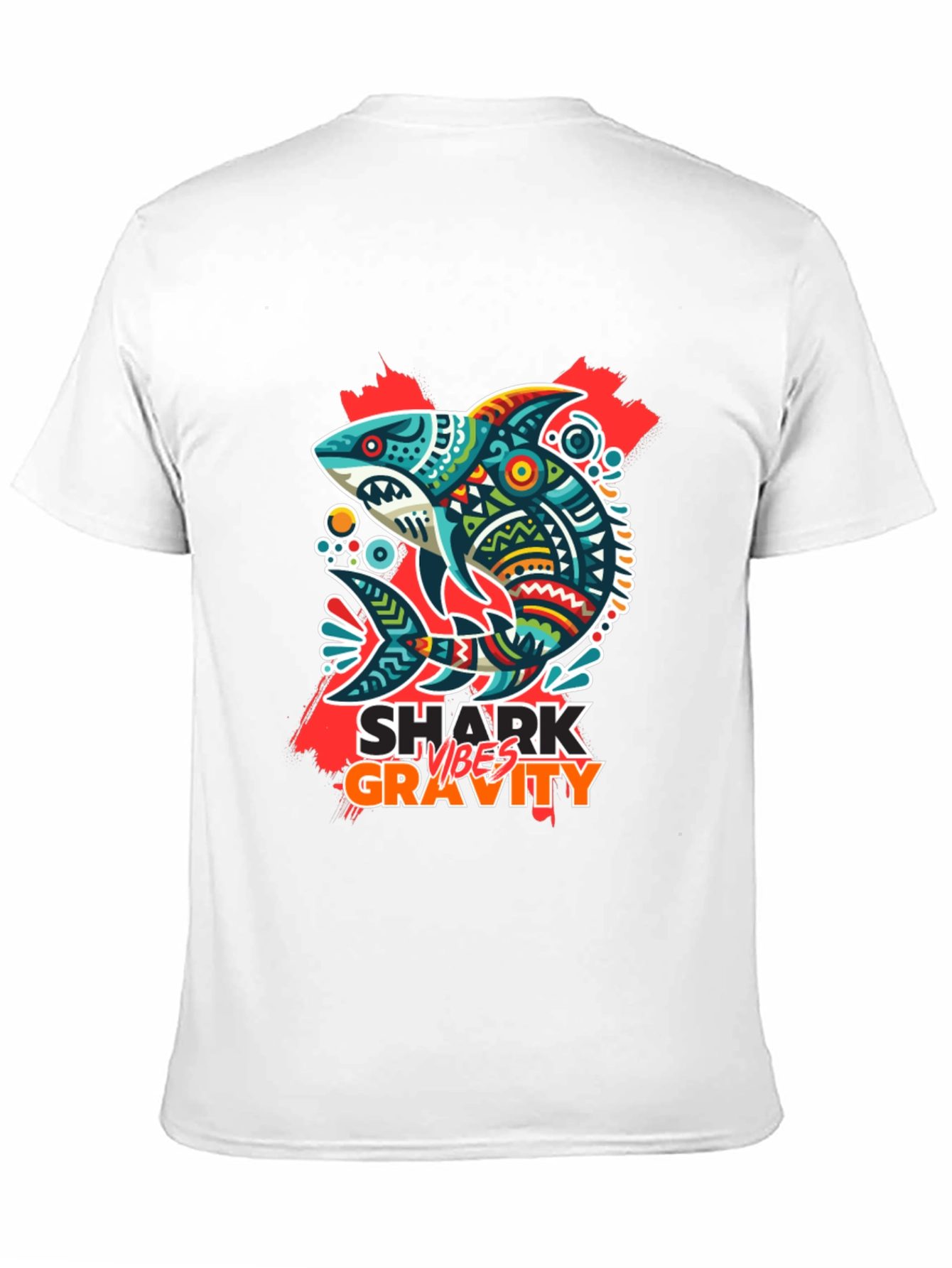 Shark Vibes Gravity Black T-Shirt