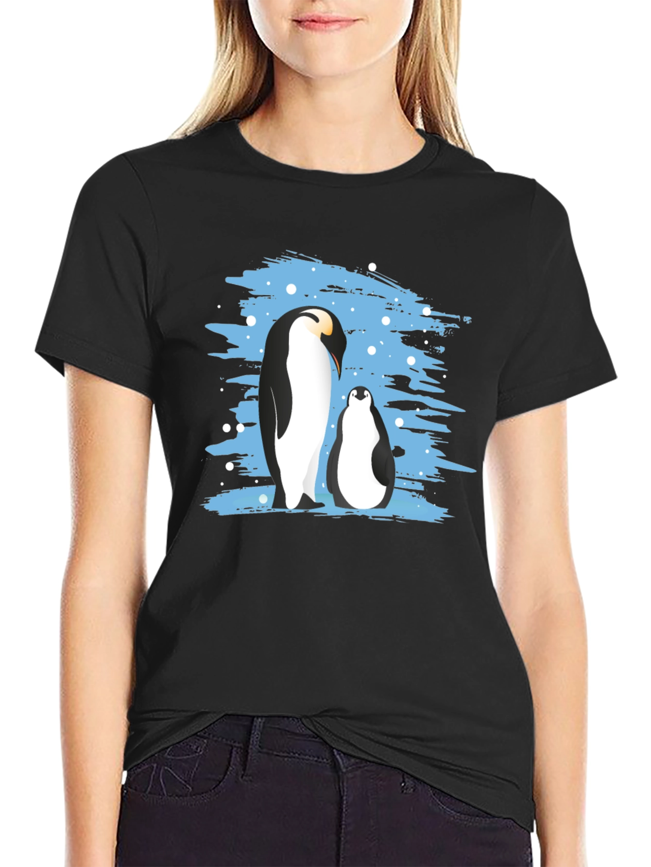 Penguin Family Graphic Tee - Unisex