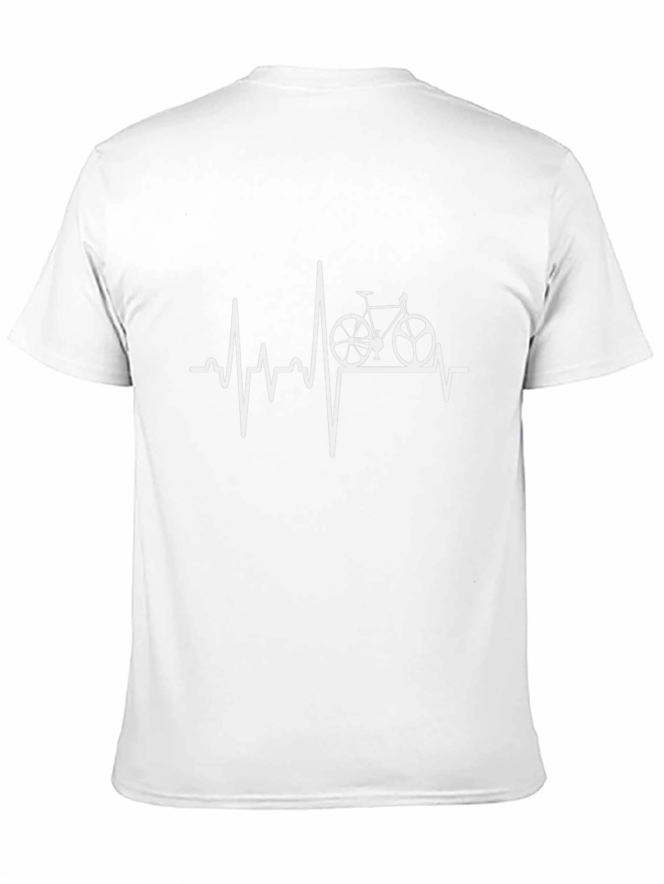 Bike Heartbeat T-Shirt - Cyclist Love