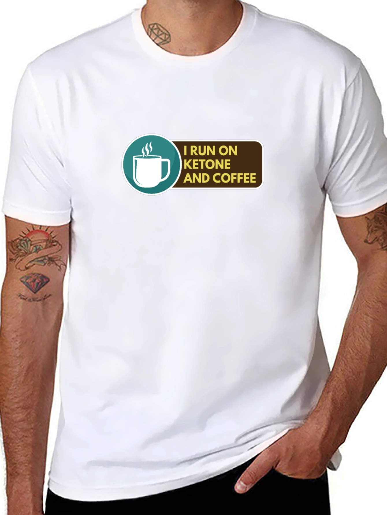 Ketone & Coffee T-Shirt - Fuel Your Day!